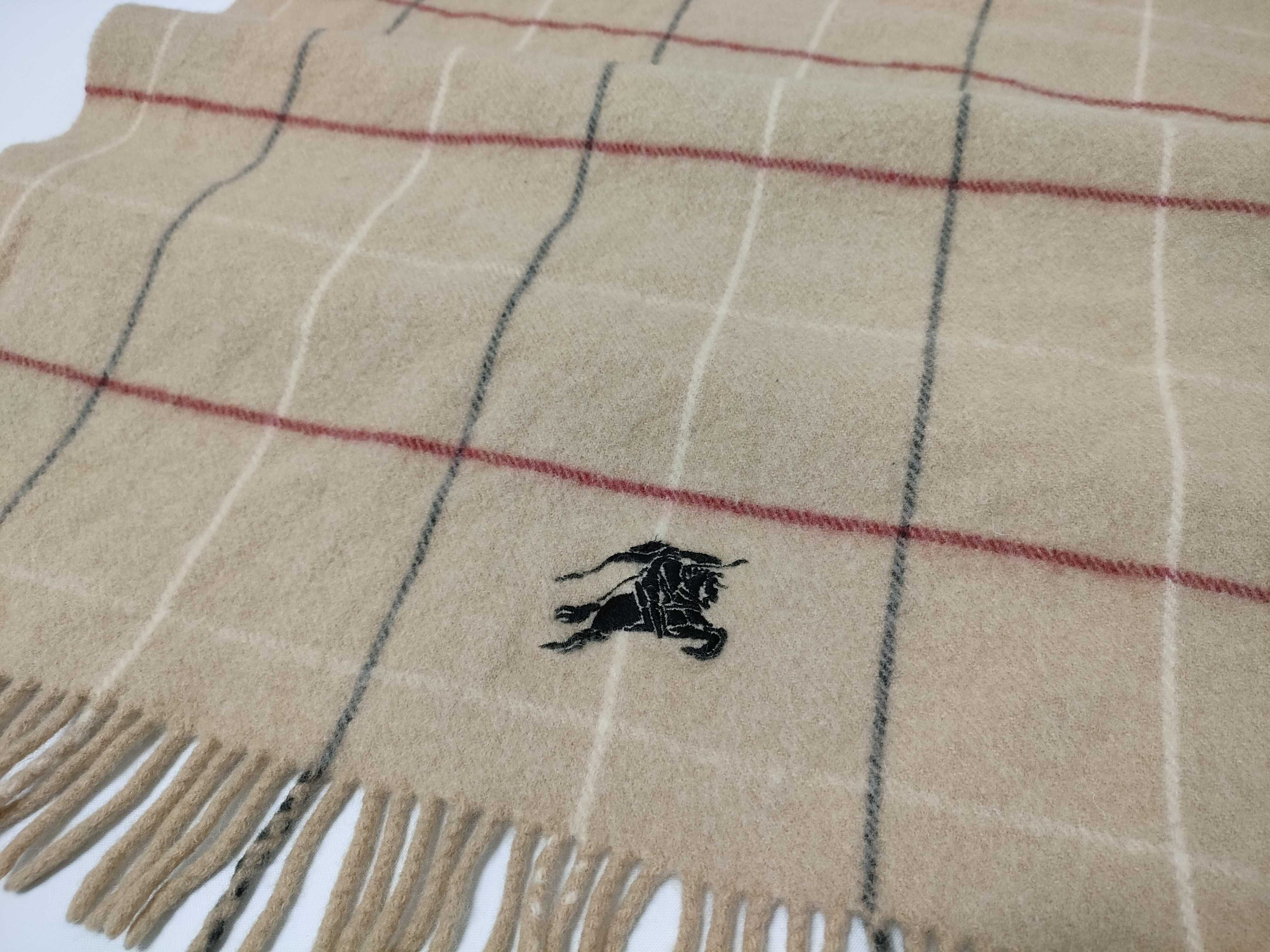 Nova Check Beige Shawl, Throw, and Other Accessories — view 9