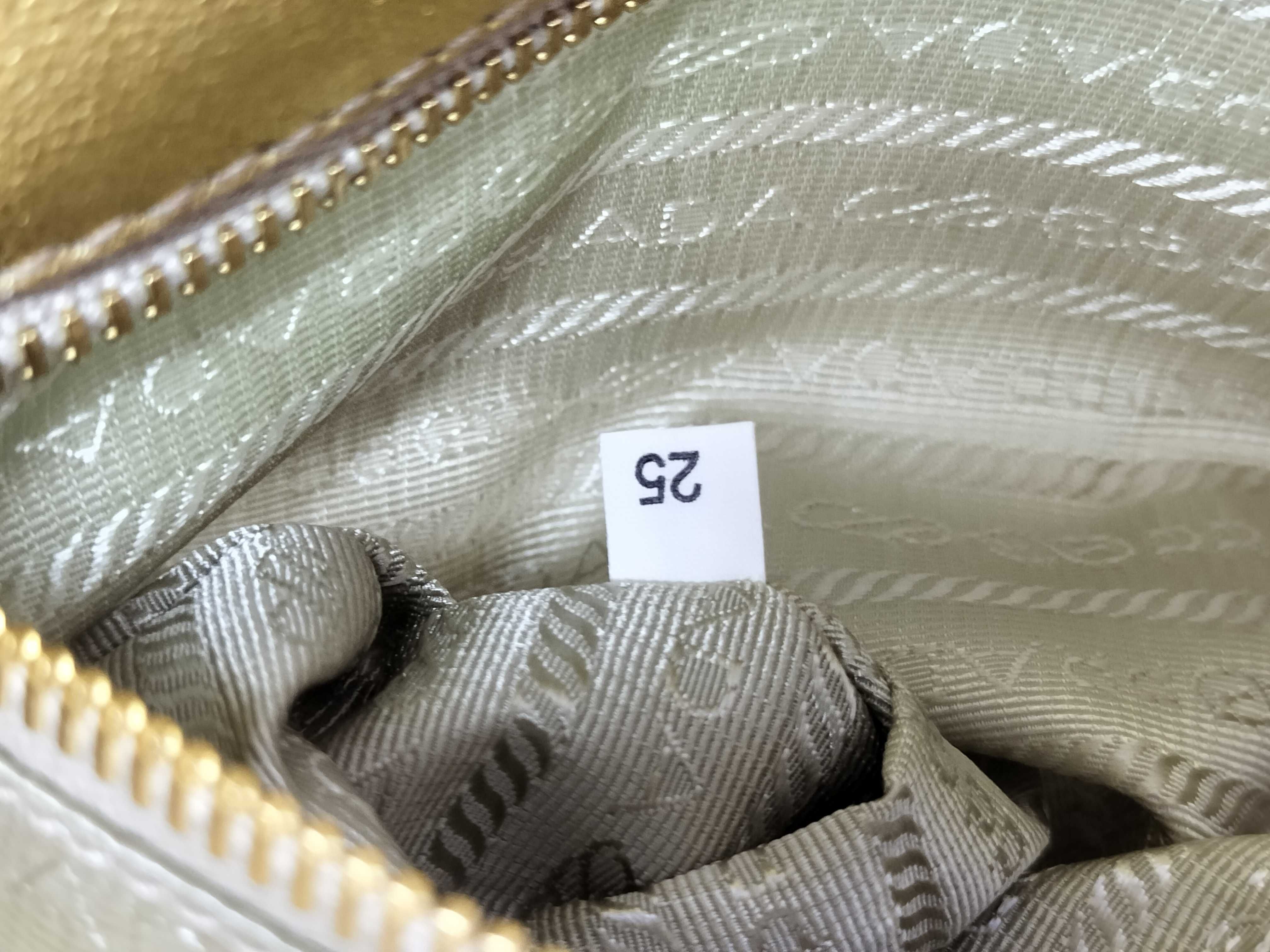 Nylon Prada Nylon Handbag White Ribbon Handbag — view 9
