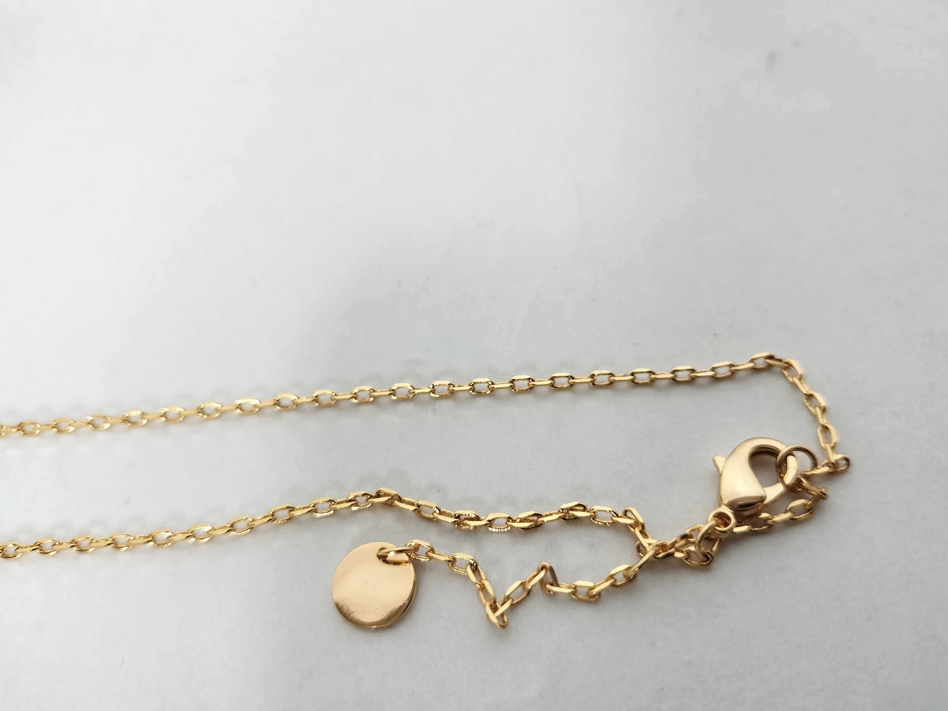 3D CD Logo Star-Shaped Swing Rhinestone Necklace — view 5