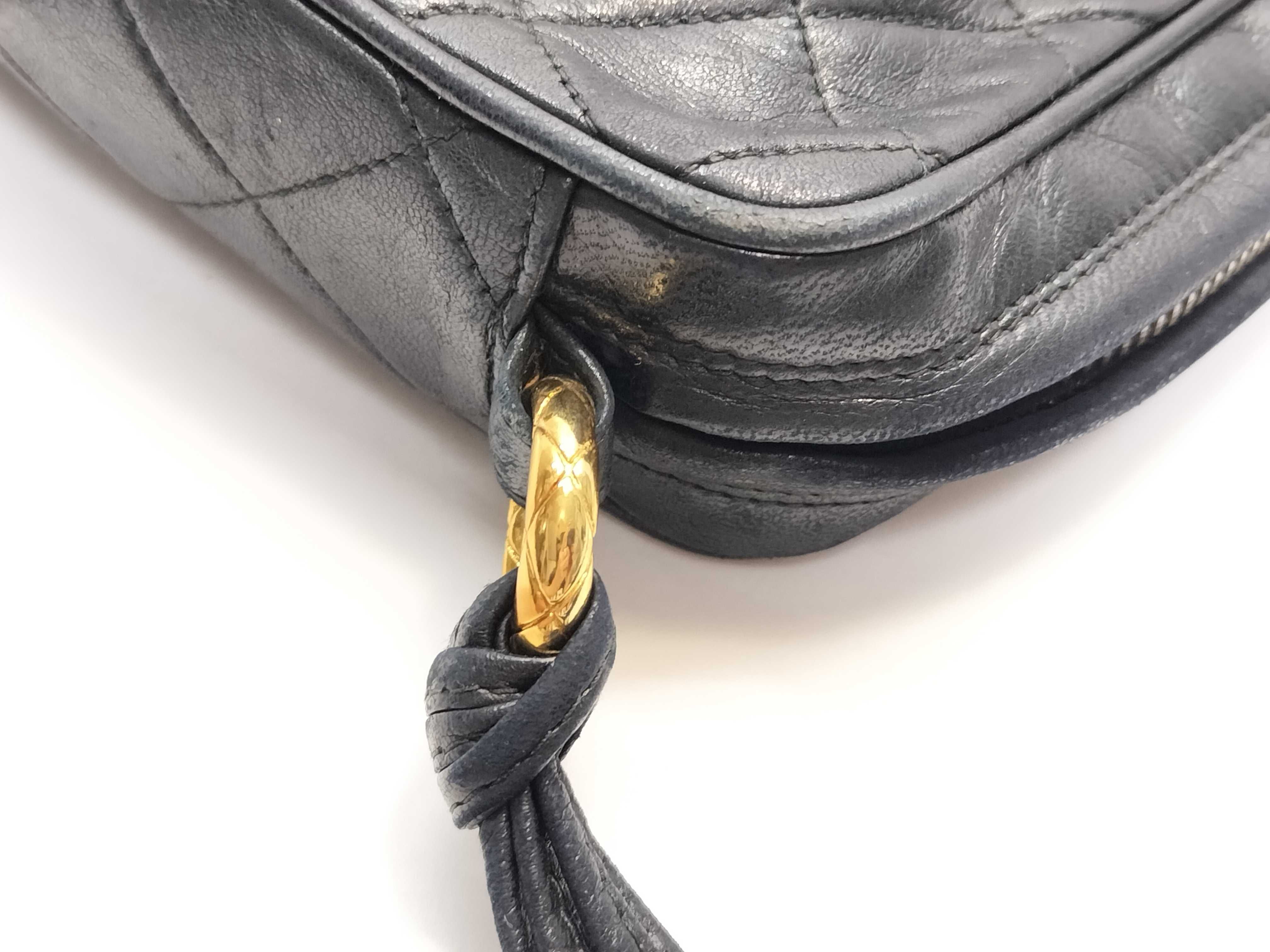 Lambskin Fringe Coco Mark Shoulder Bag — view 7