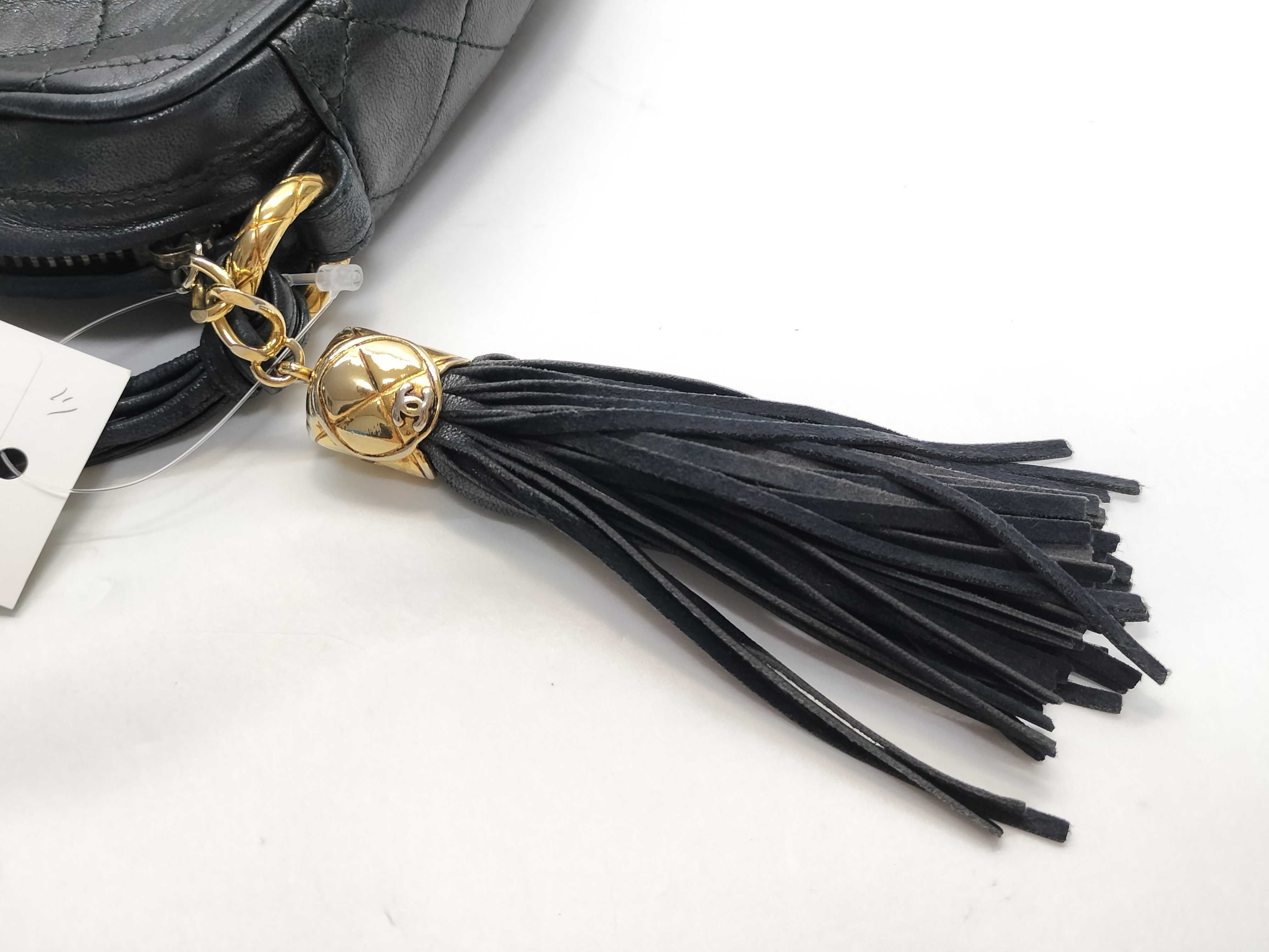 Lambskin Fringe Coco Mark Shoulder Bag — view 9