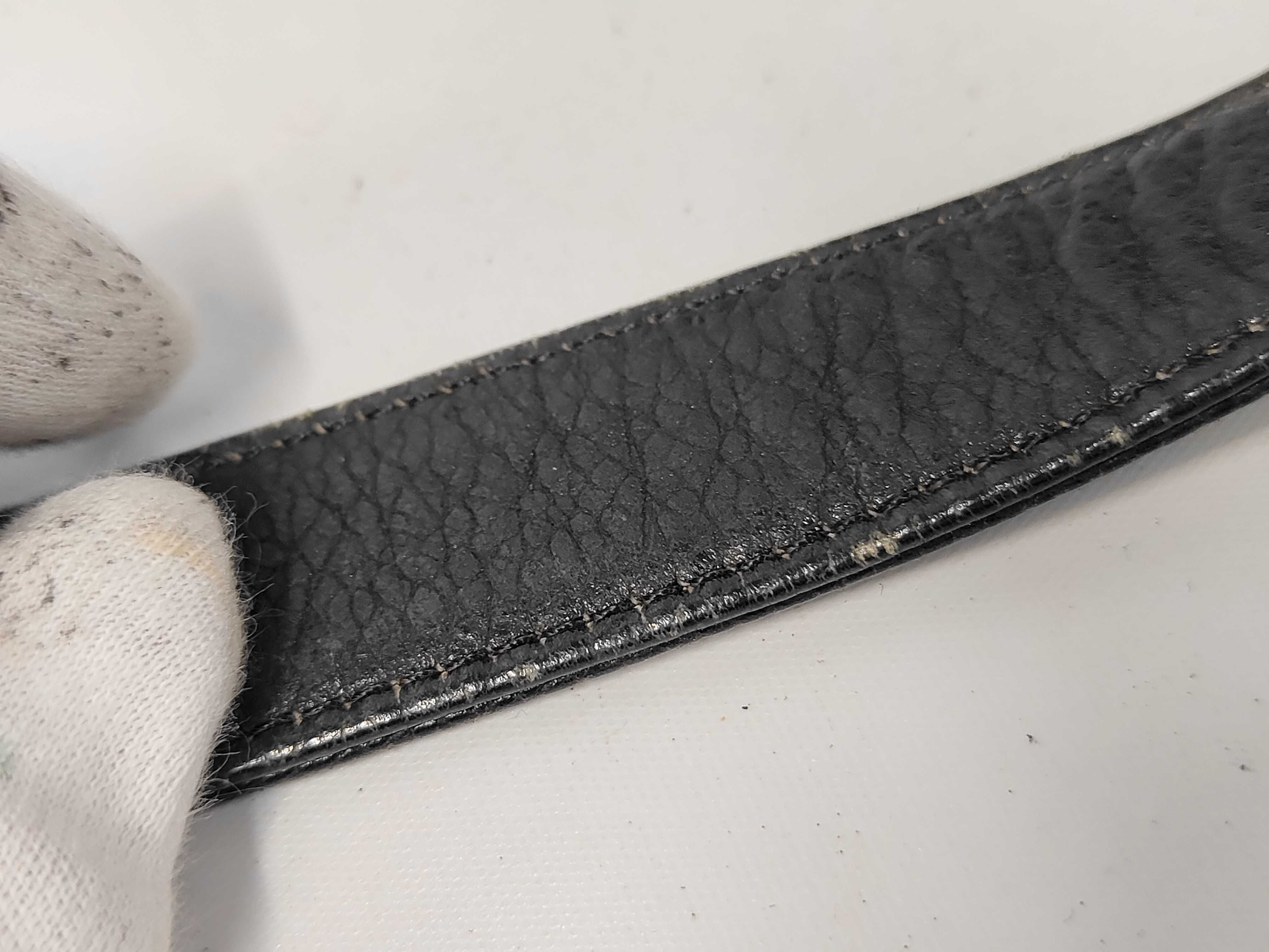 Caviar Skin Black Shoulder Bag — view 7
