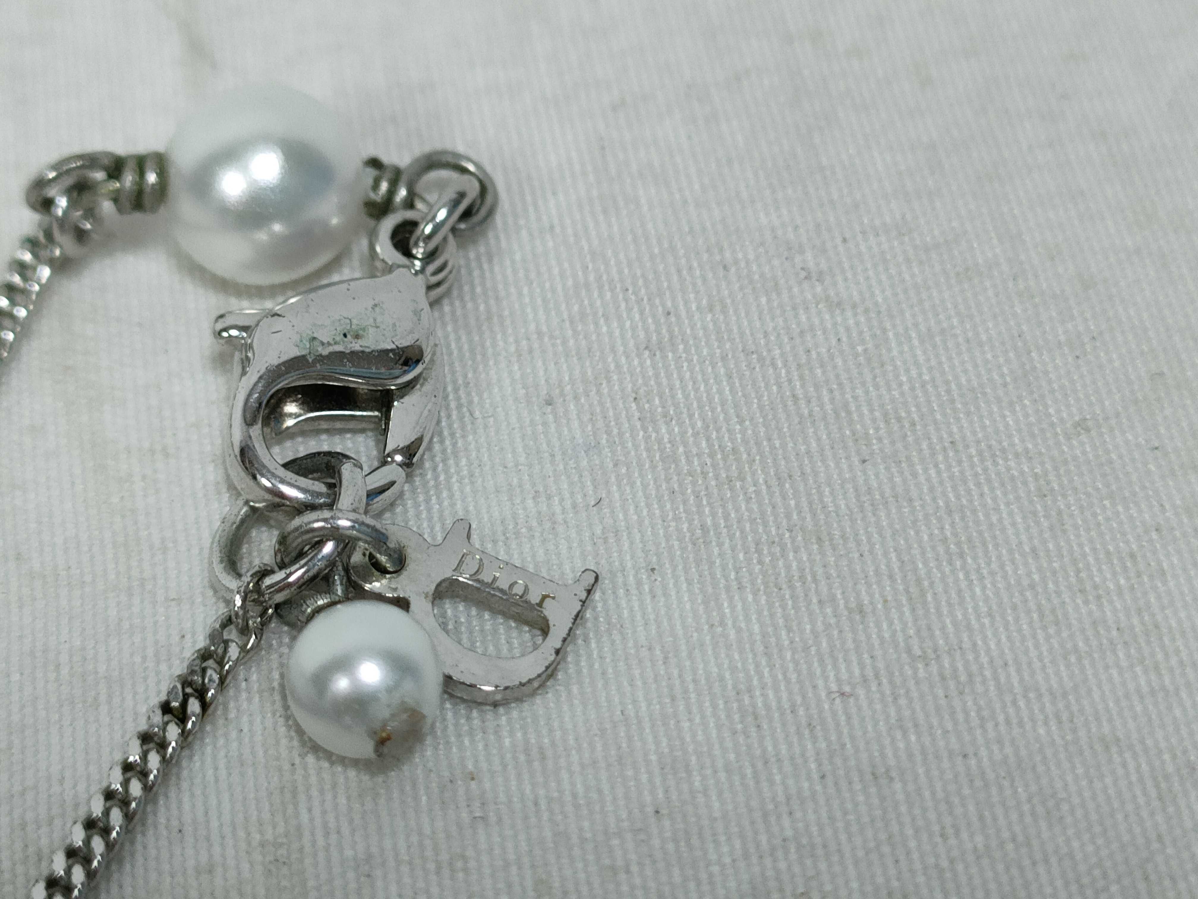 SV D-mark Pearl Bracelet/Bangle — view 6
