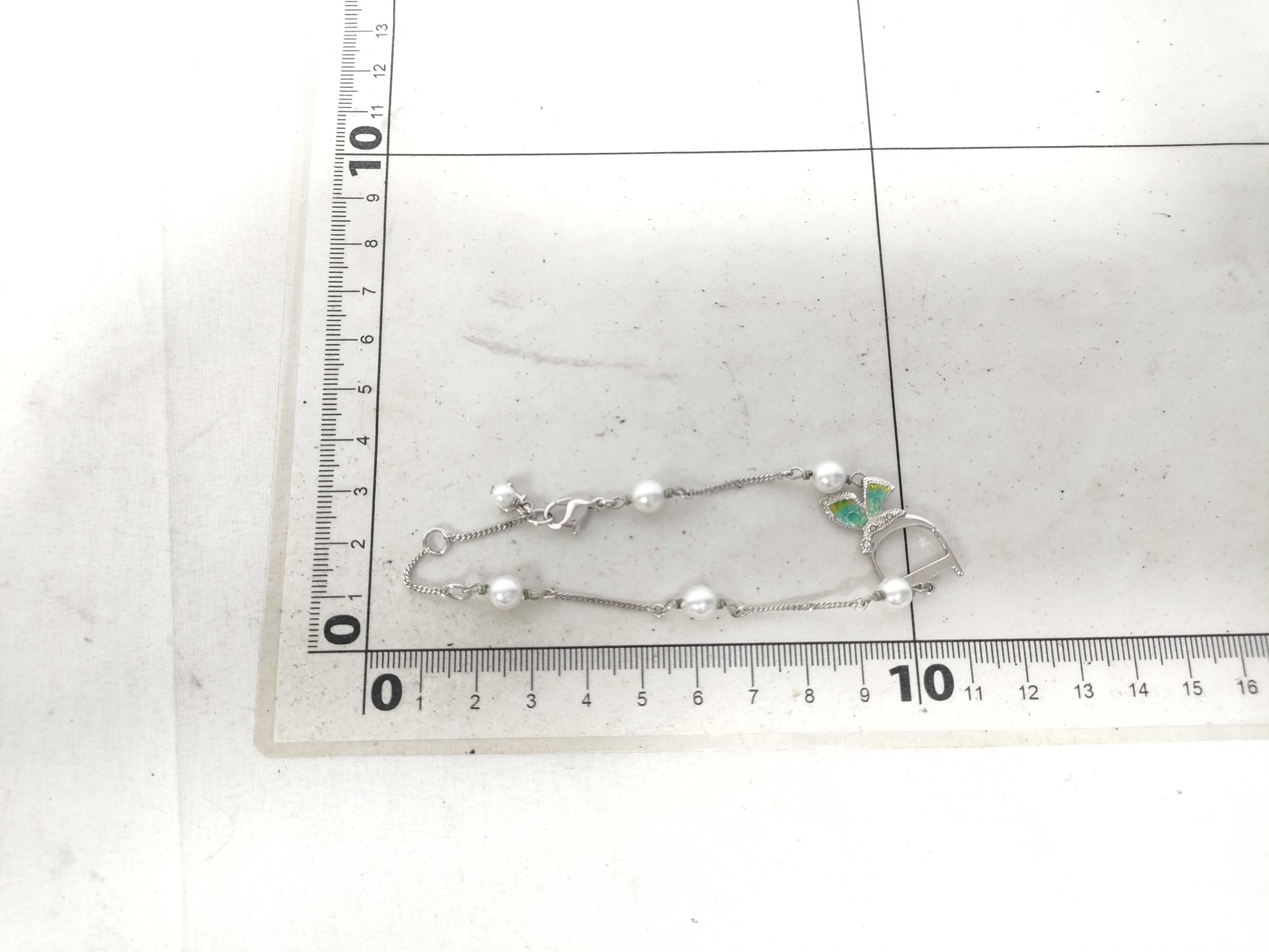 SV D-mark Pearl Bracelet/Bangle — view 7