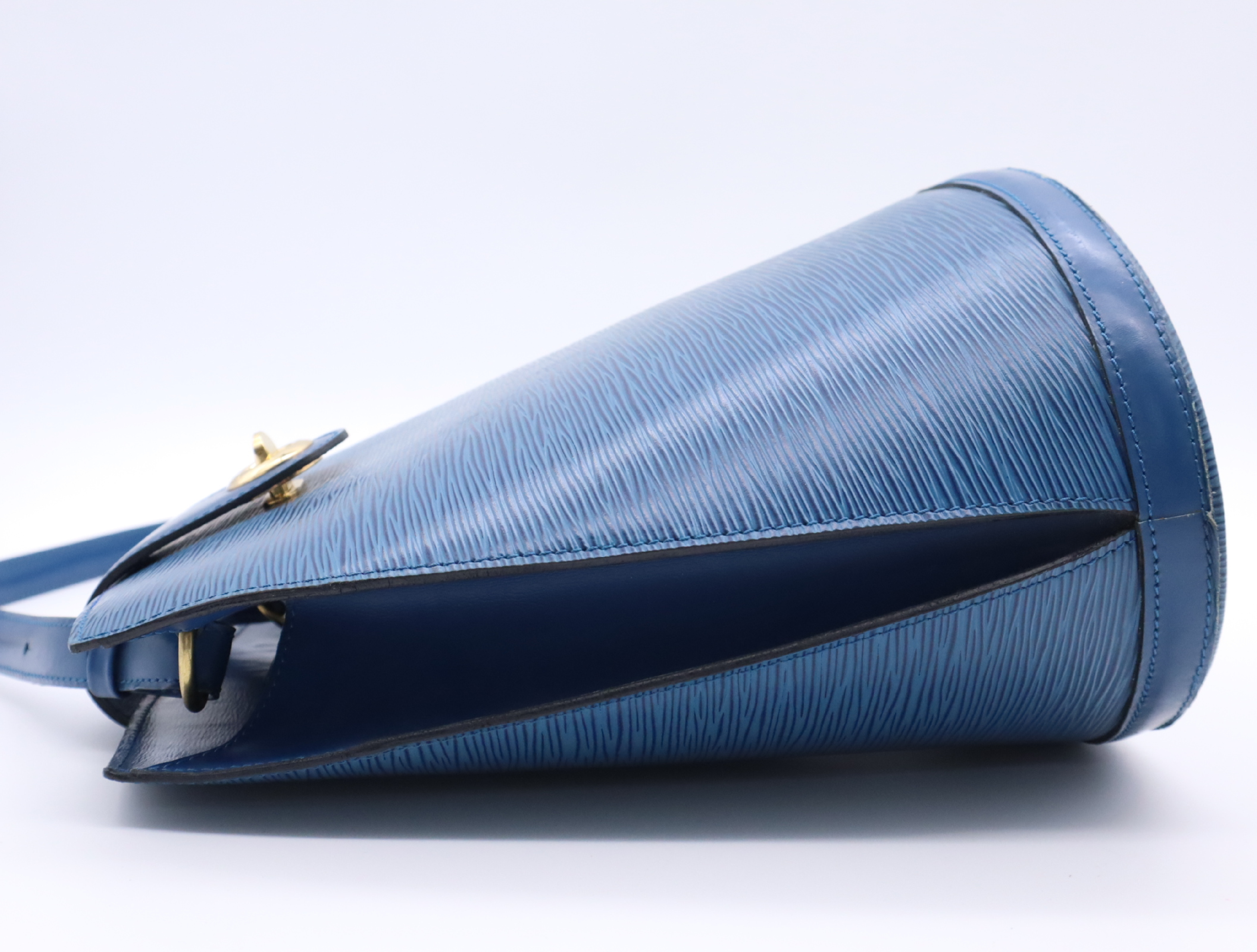 M52255 Epicurny Toledo Blue Shoulder Bag with Dust Bag — view 3
