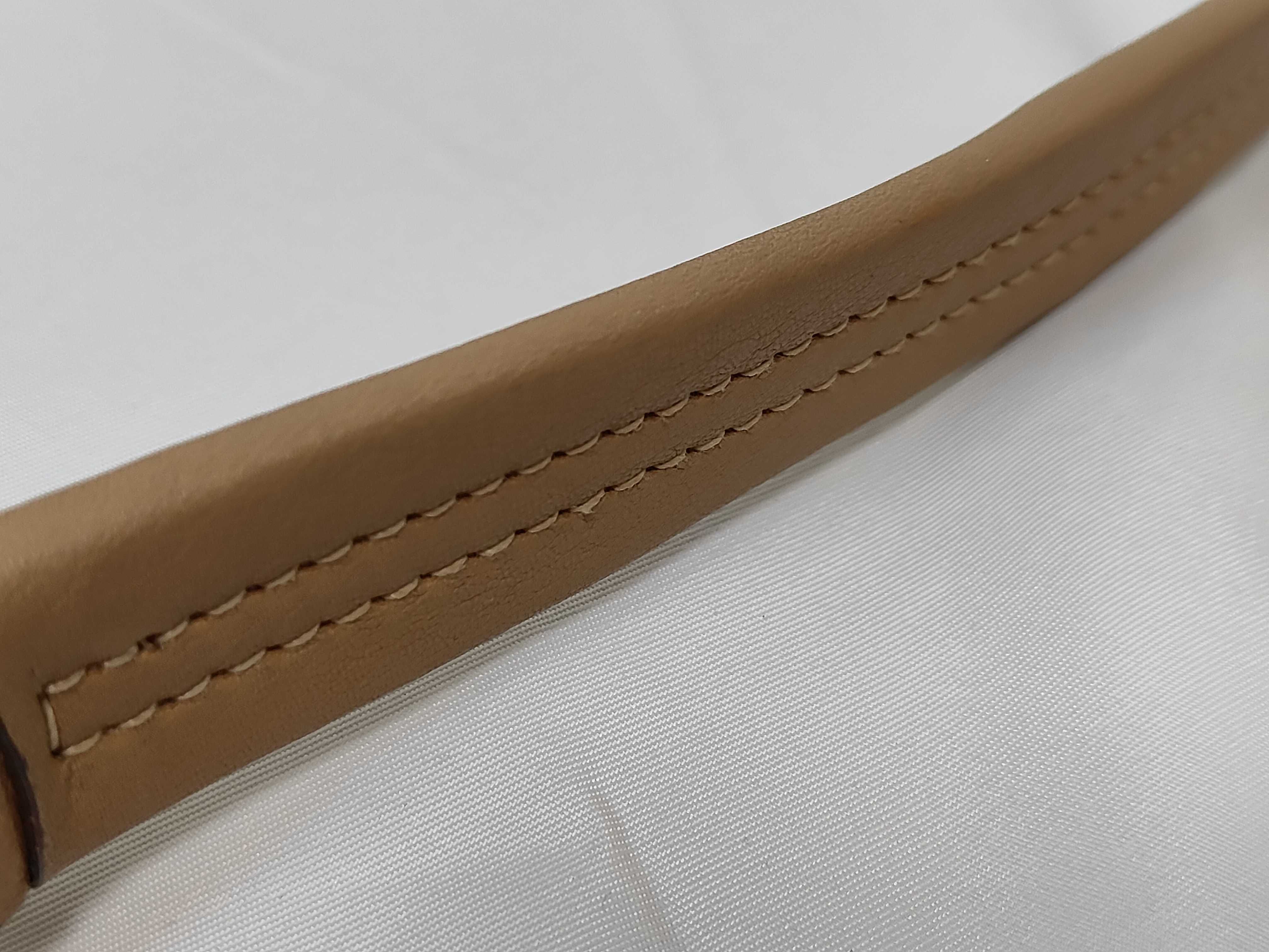 Vitello Daino Shoulder Bag Beige — view 4