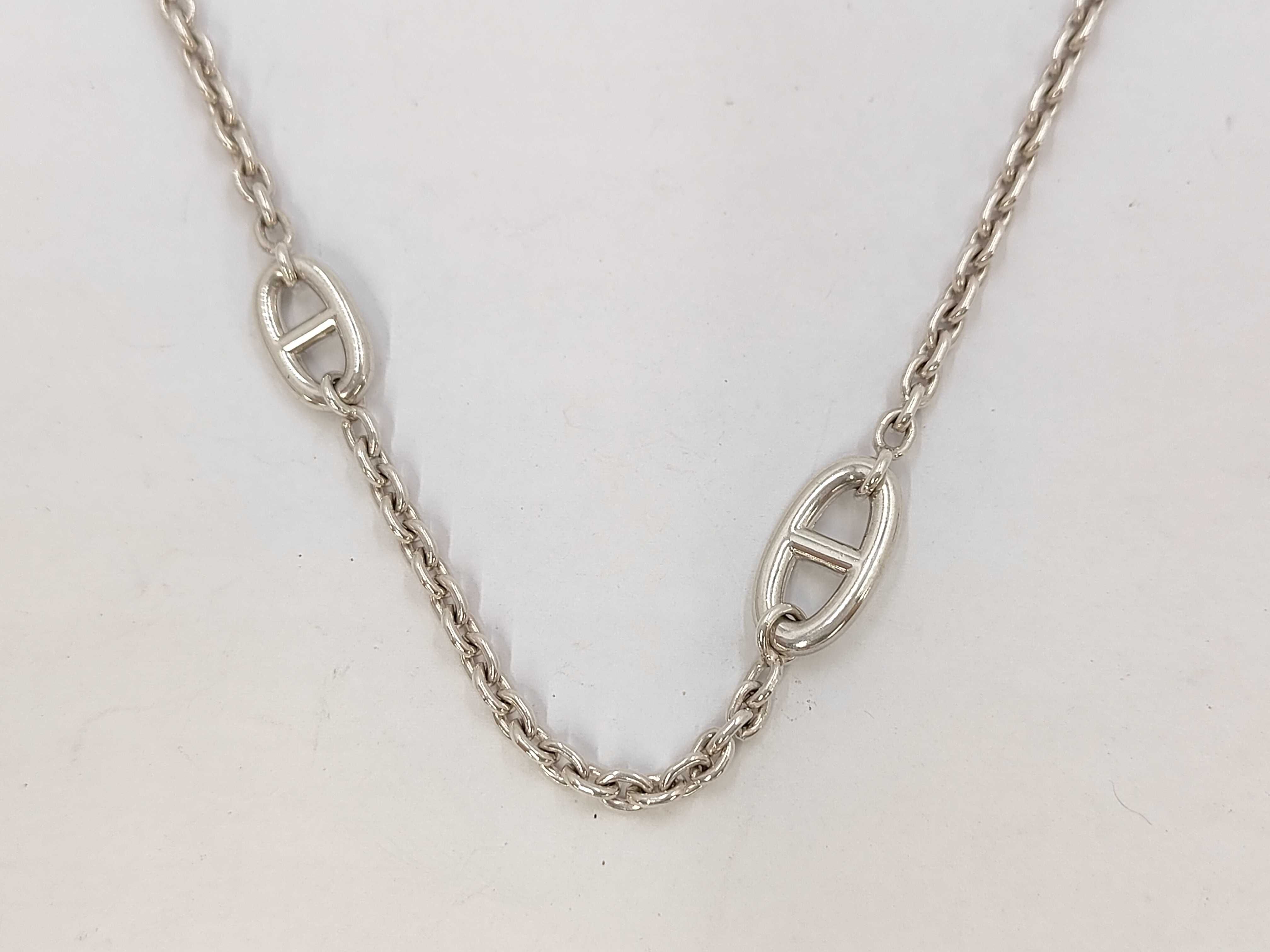 Pig Nose Necklace 120 925 Necklace — view 2