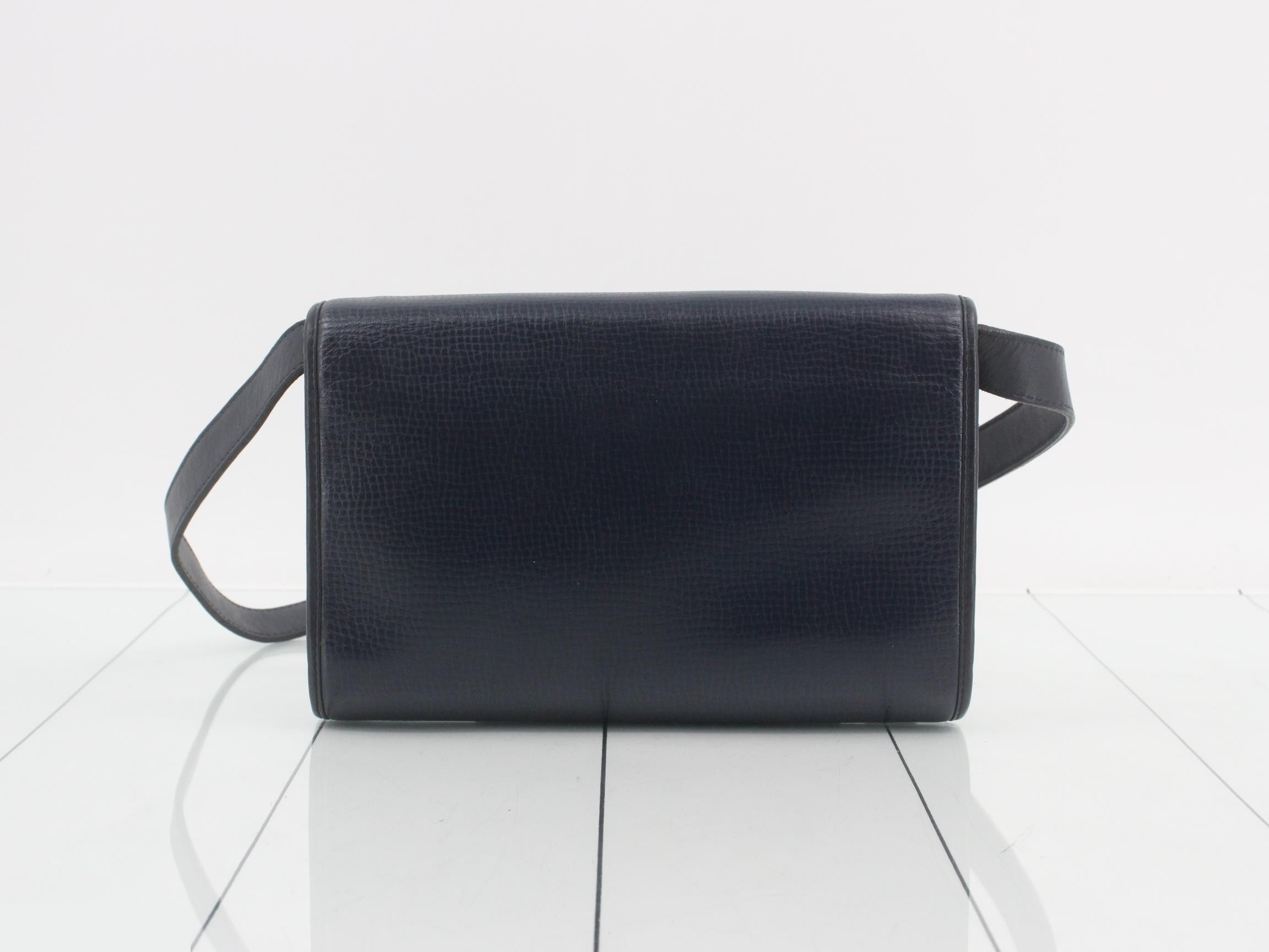 Logo Leather Shoulder Bag — view 2