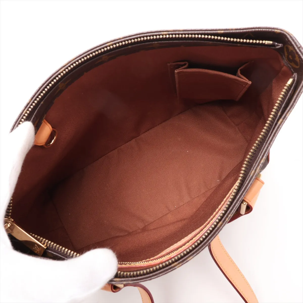 Monogram Cabas Piano M51148 DU0045 Brown — view 7