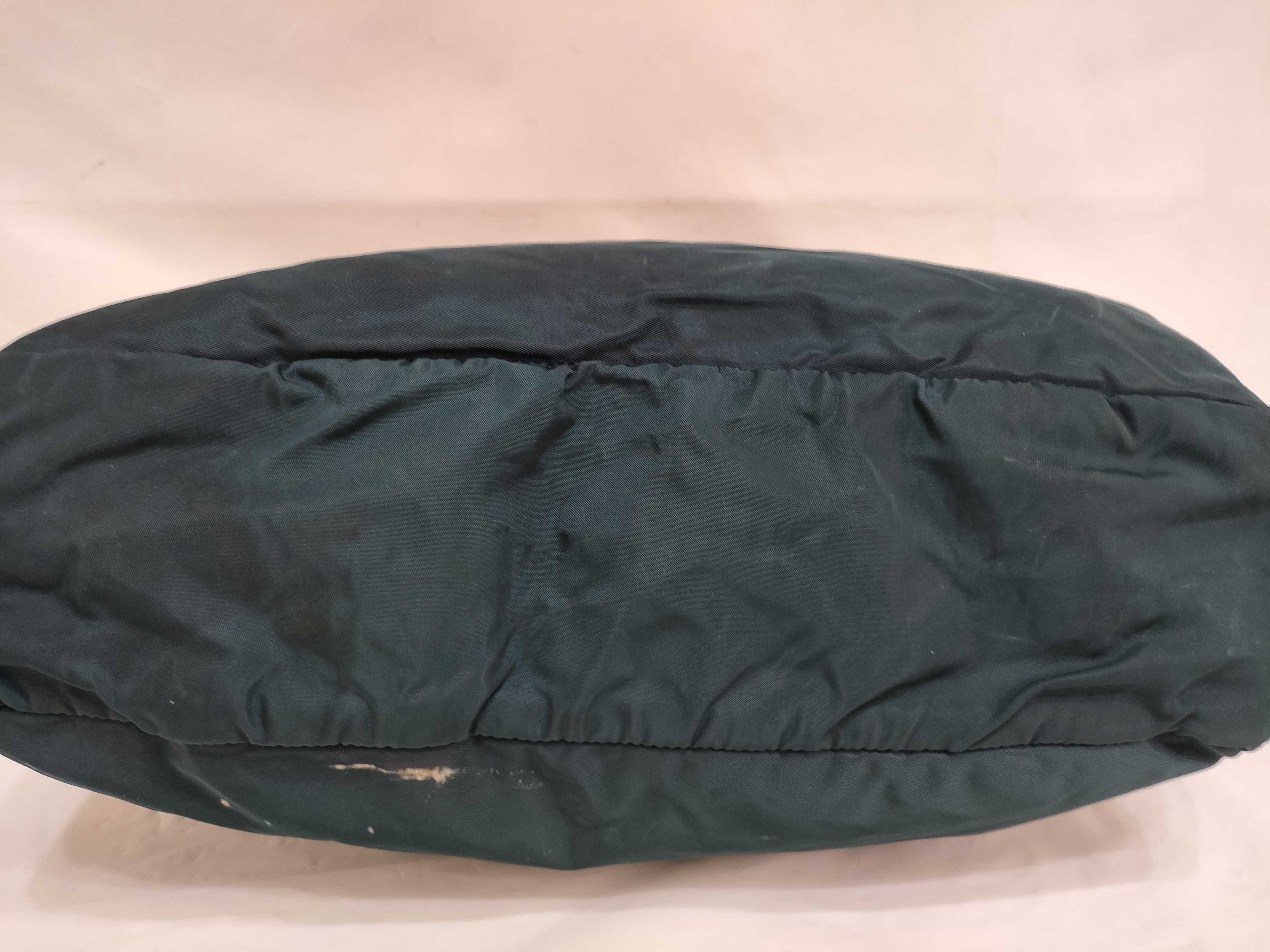 Nylon Prada Triangle Logo Nylon Tote Bag — view 8