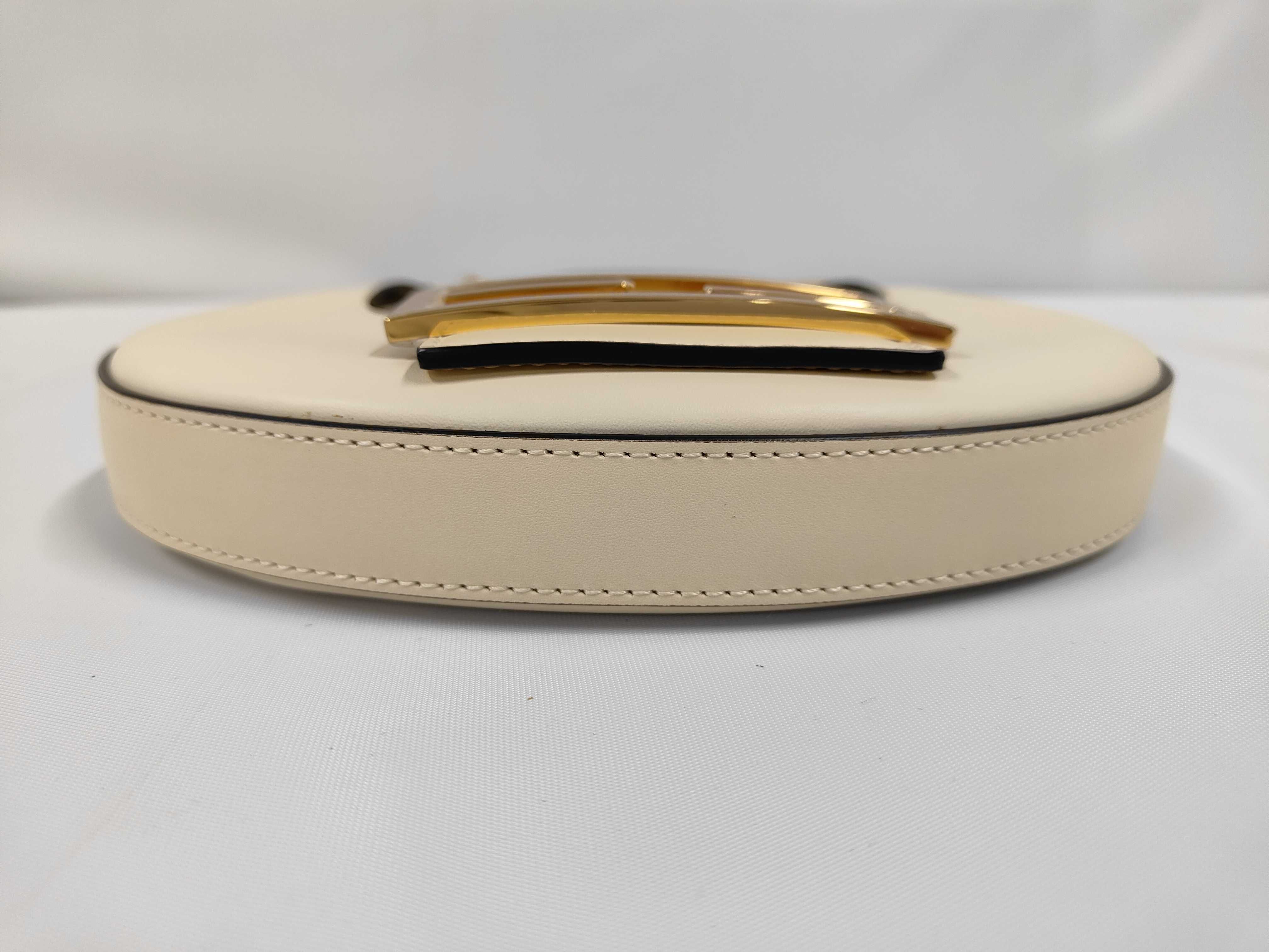 Mini Cookie One-Shoulder Handbag (White) — view 3