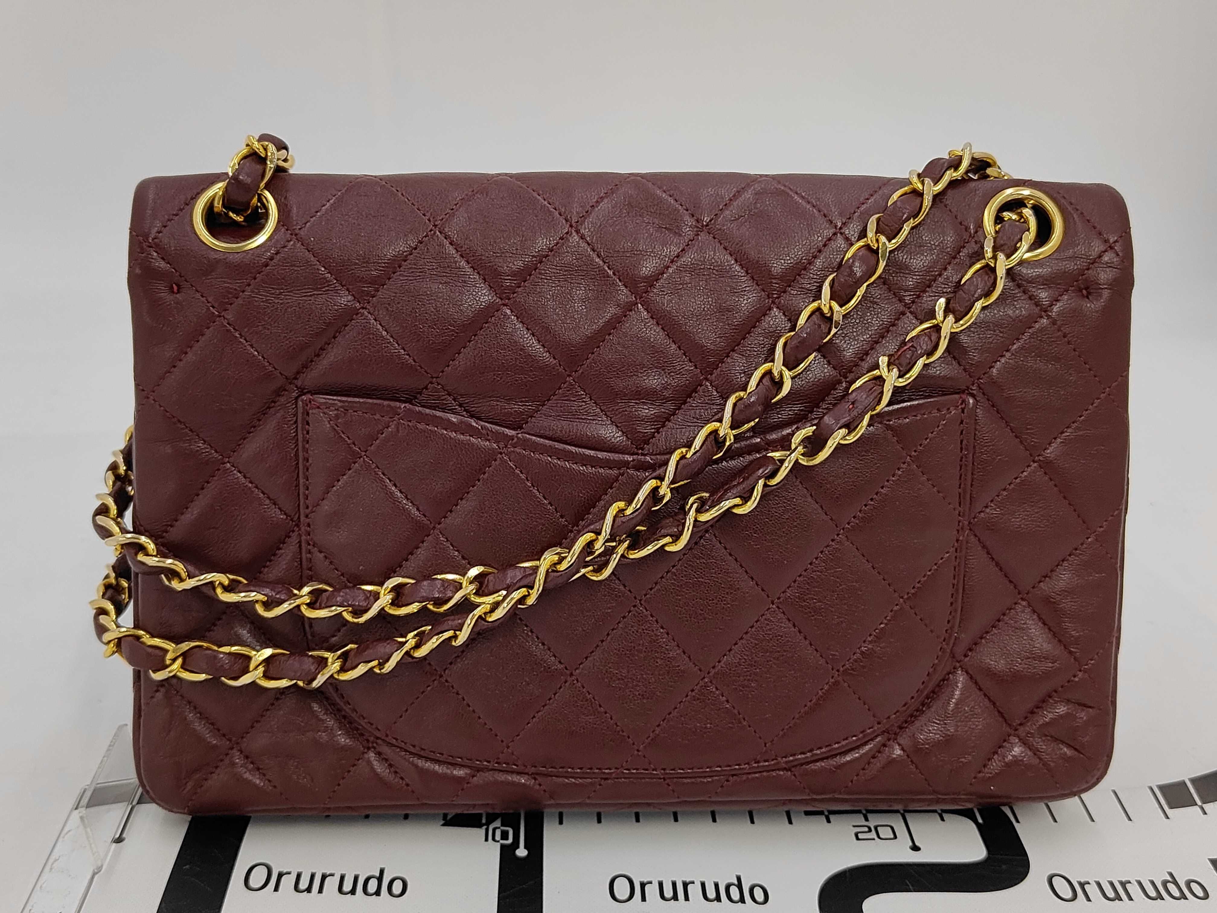 Lambskin Double Flap Matelassé Shoulder Bag — view 2