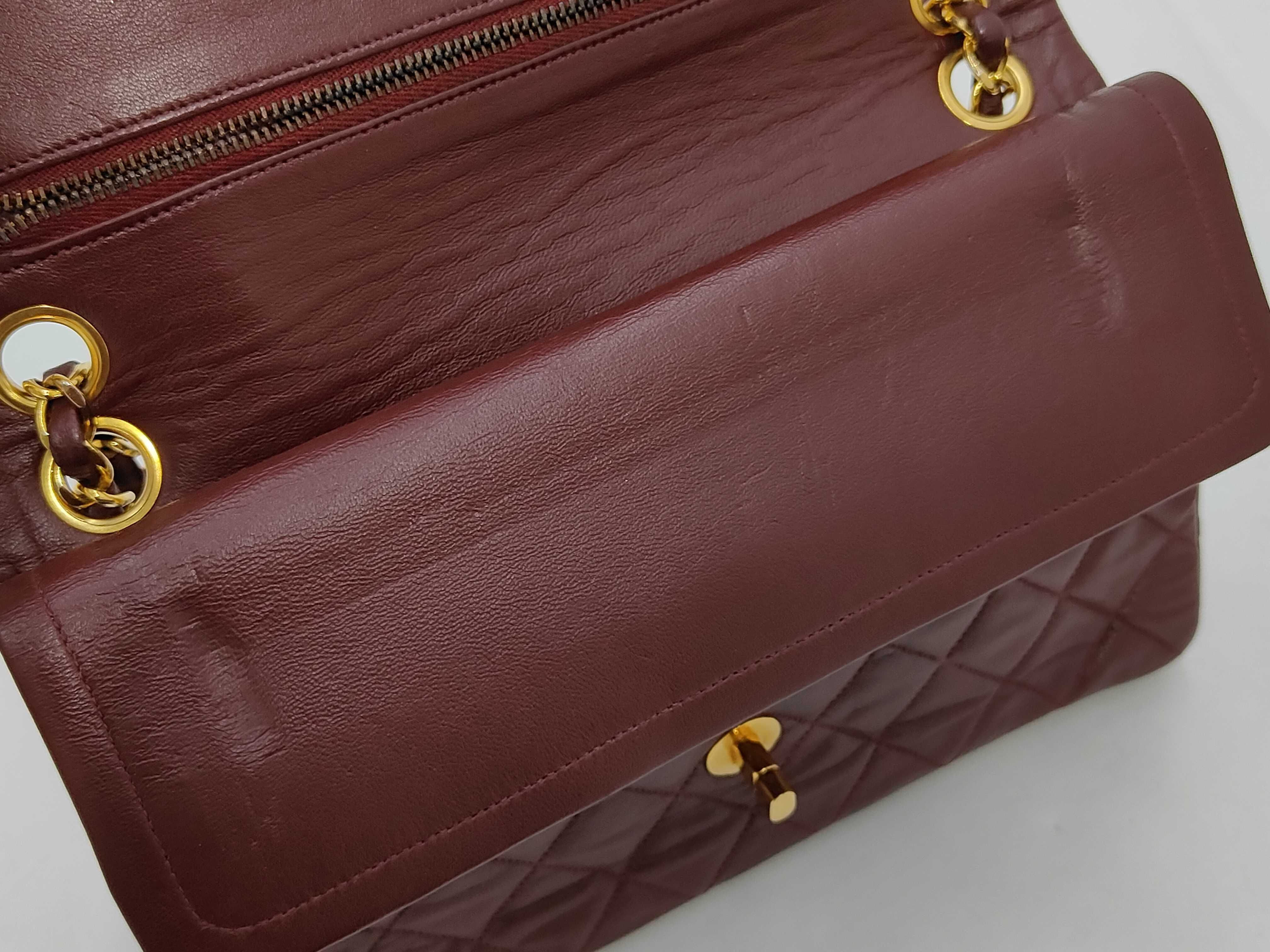 Lambskin Double Flap Matelassé Shoulder Bag — view 11