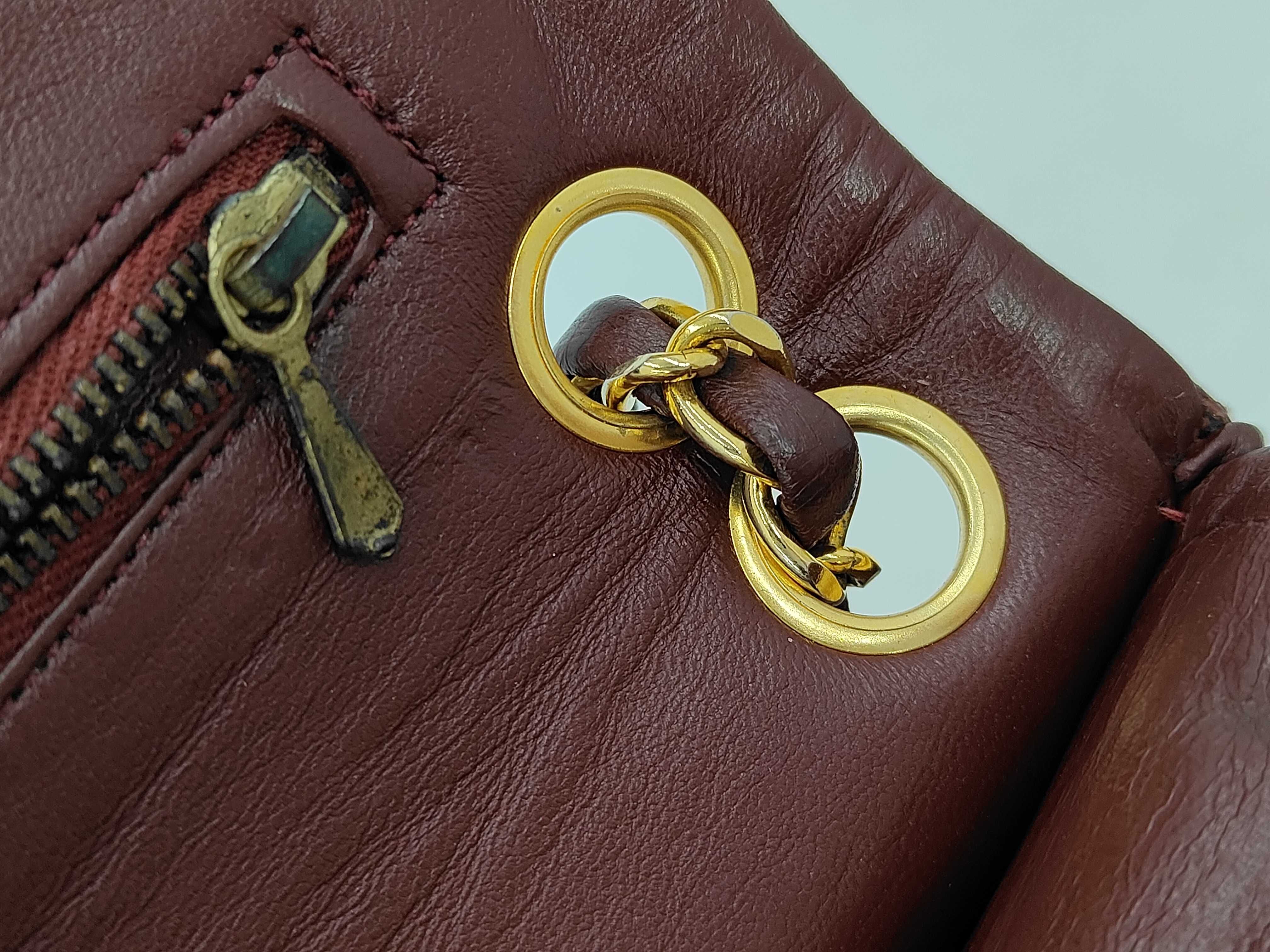 Lambskin Double Flap Matelassé Shoulder Bag — view 7