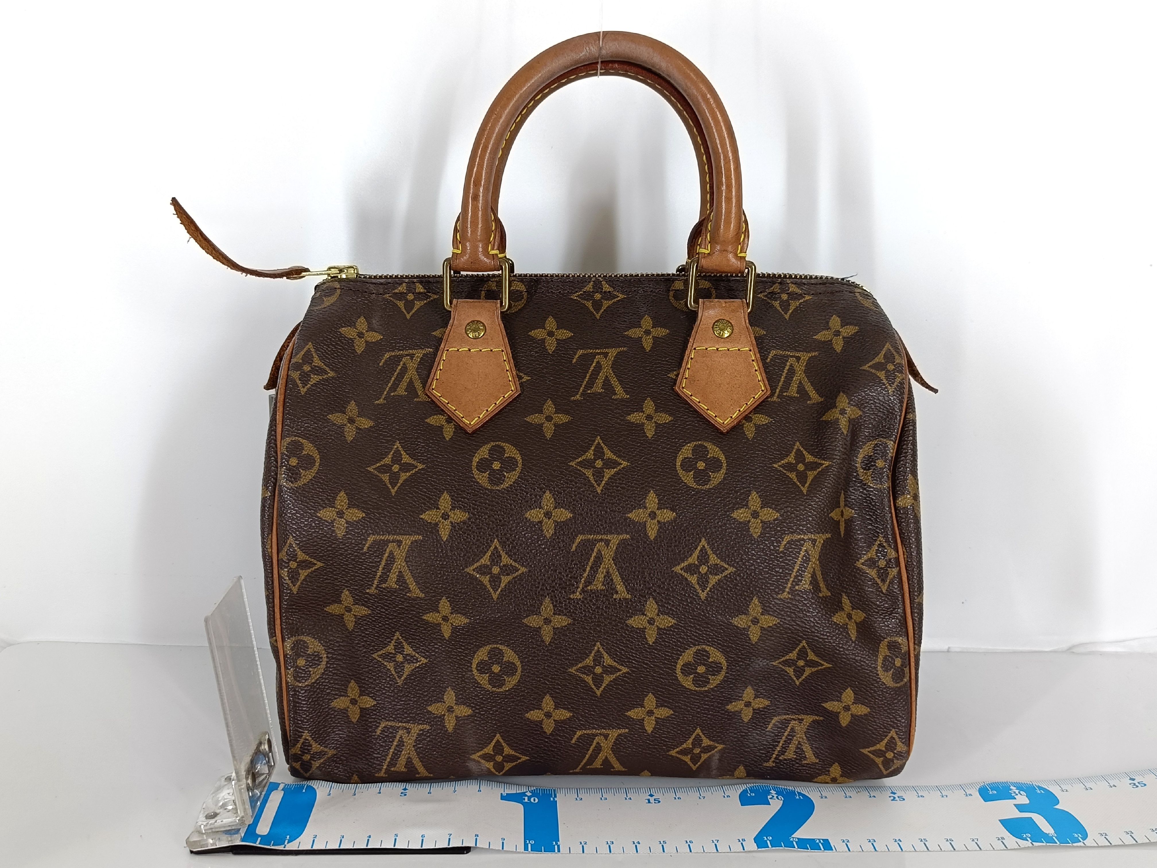 Monogram ID- Monogram Speedy 25 M41528 Brown Handbag — view 2
