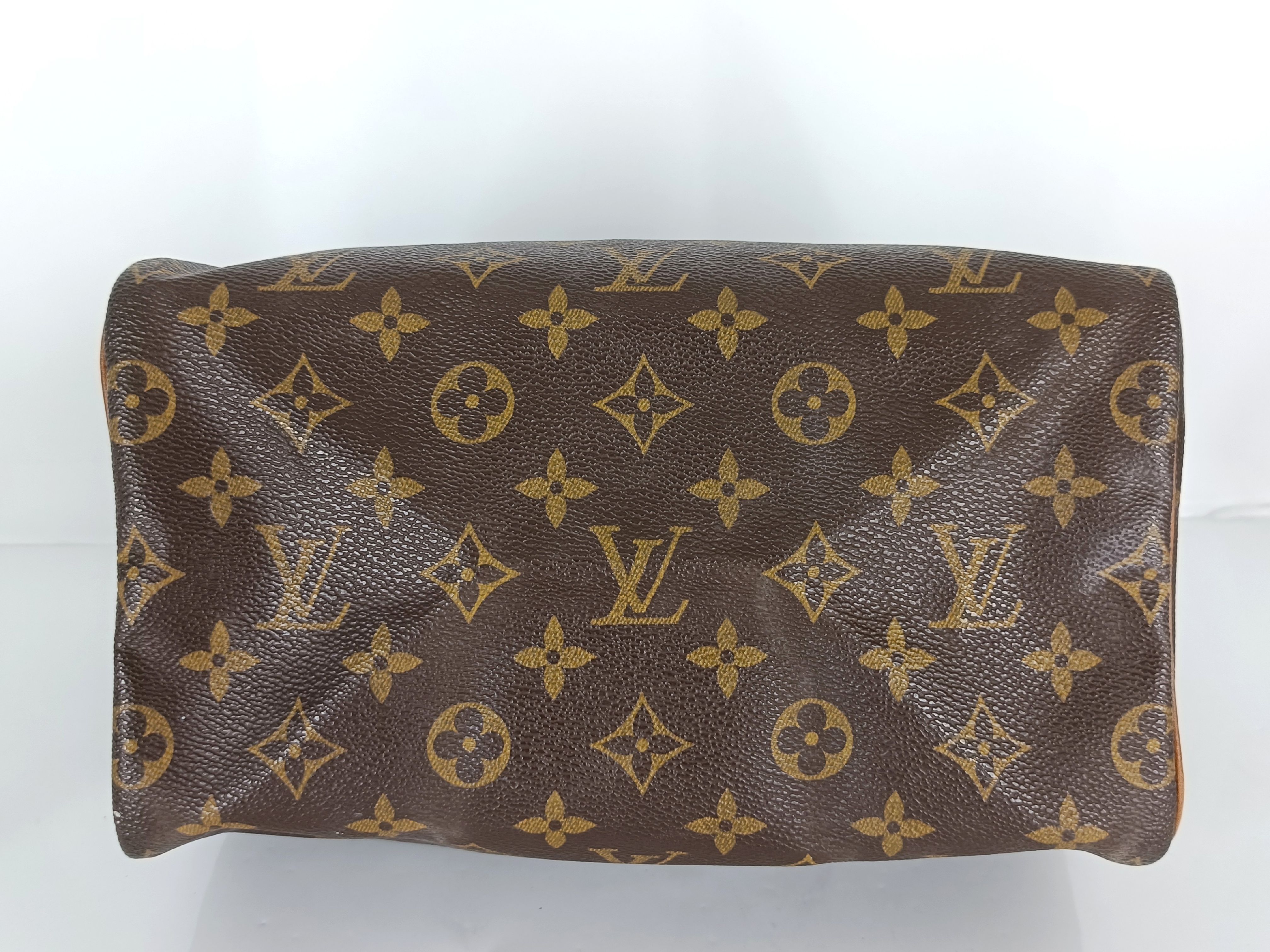 Monogram ID- Monogram Speedy 25 M41528 Brown Handbag — view 7