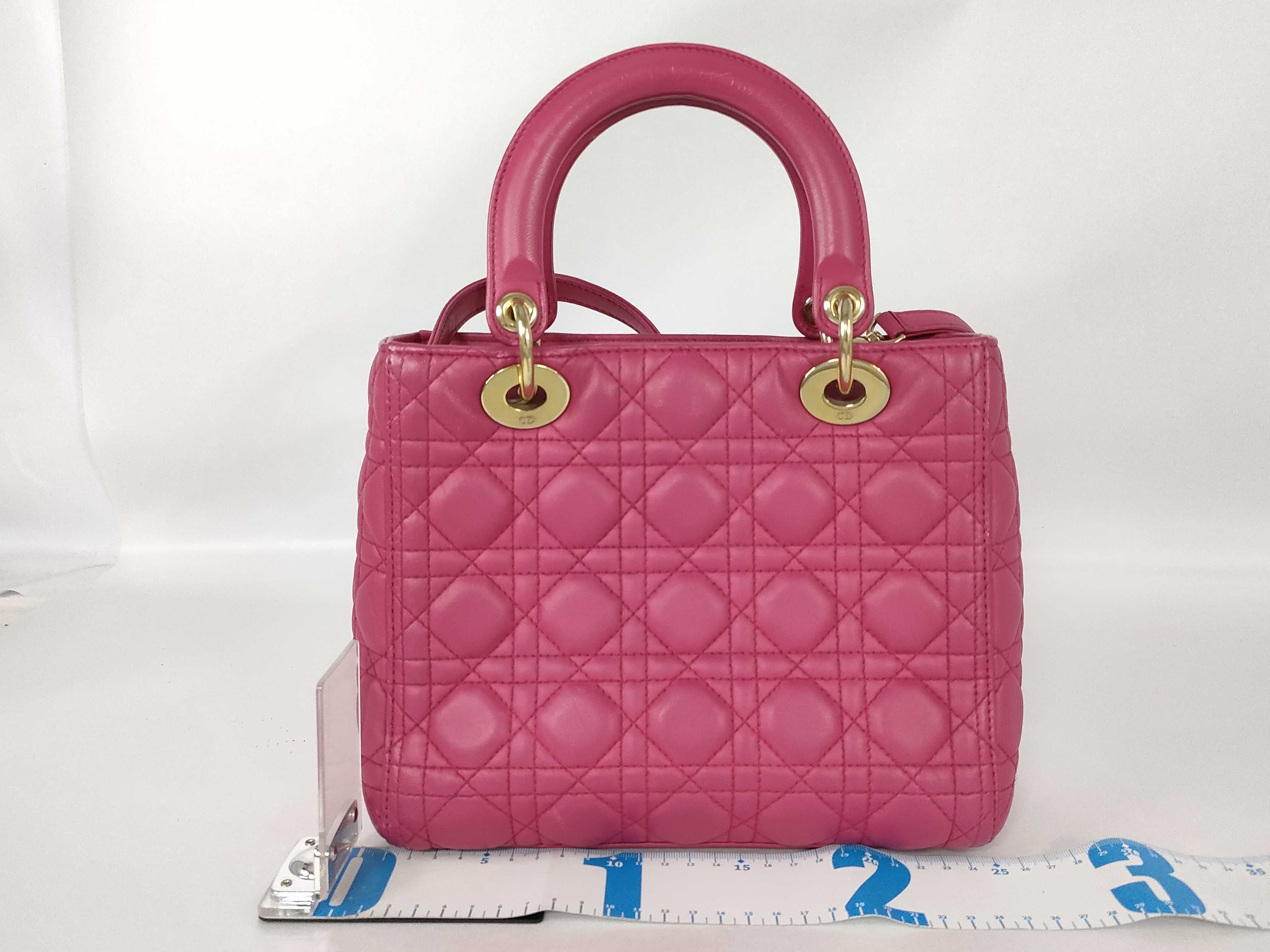 Lady Dior 2-Way Lambskin Handbag — view 2