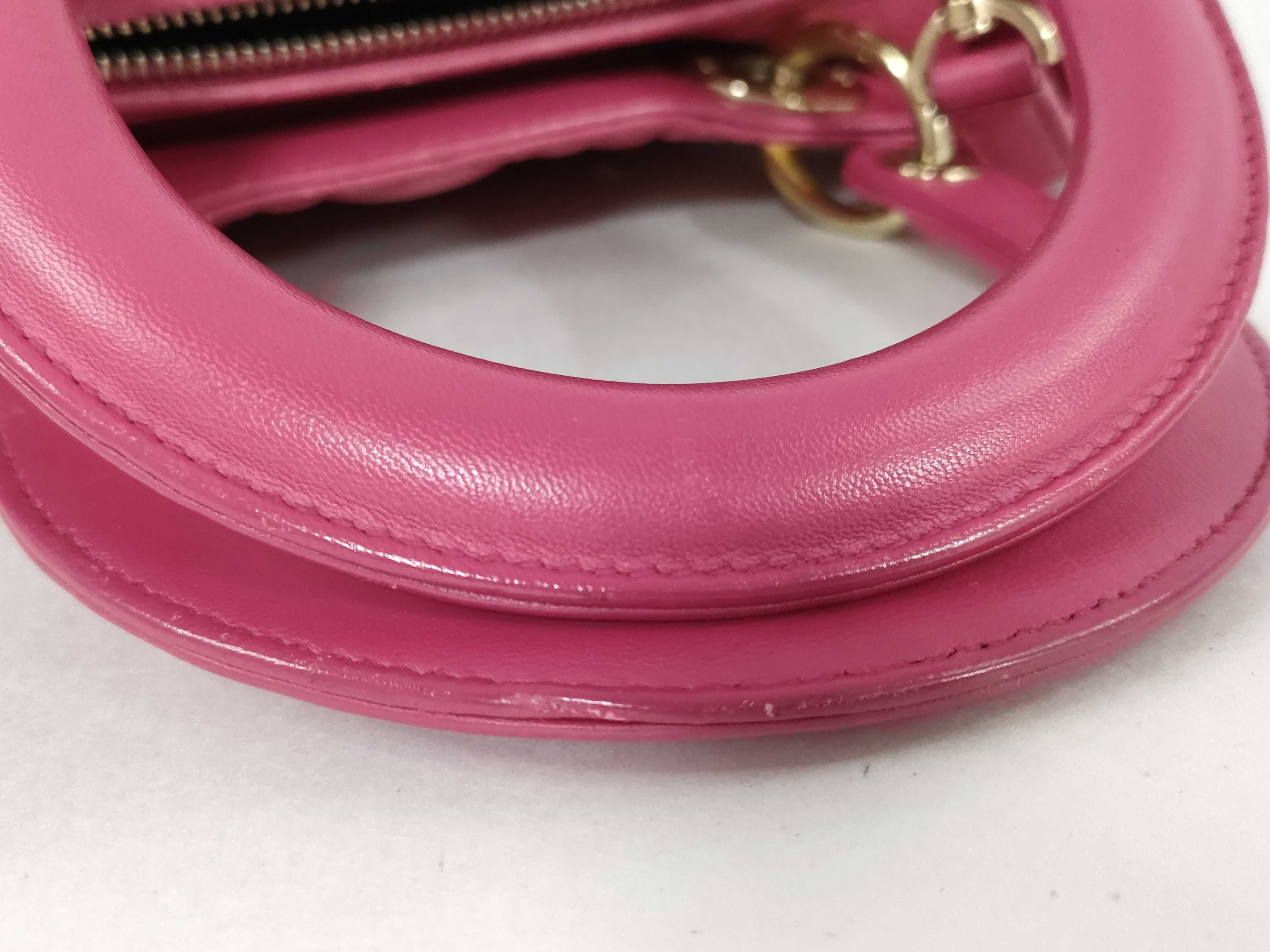 Lady Dior 2-Way Lambskin Handbag — view 4