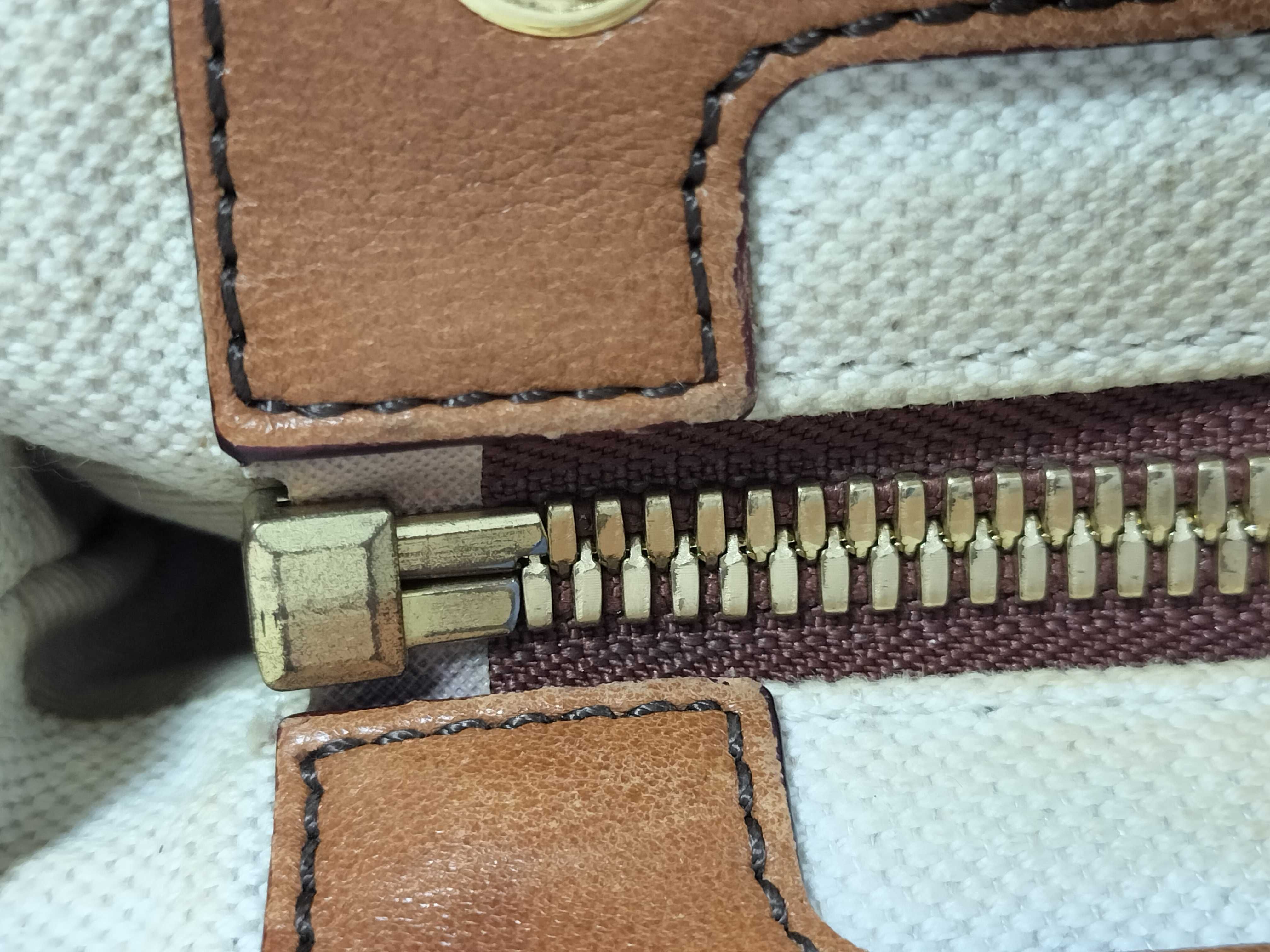 leather 2-way brown shoulder bag — view 13