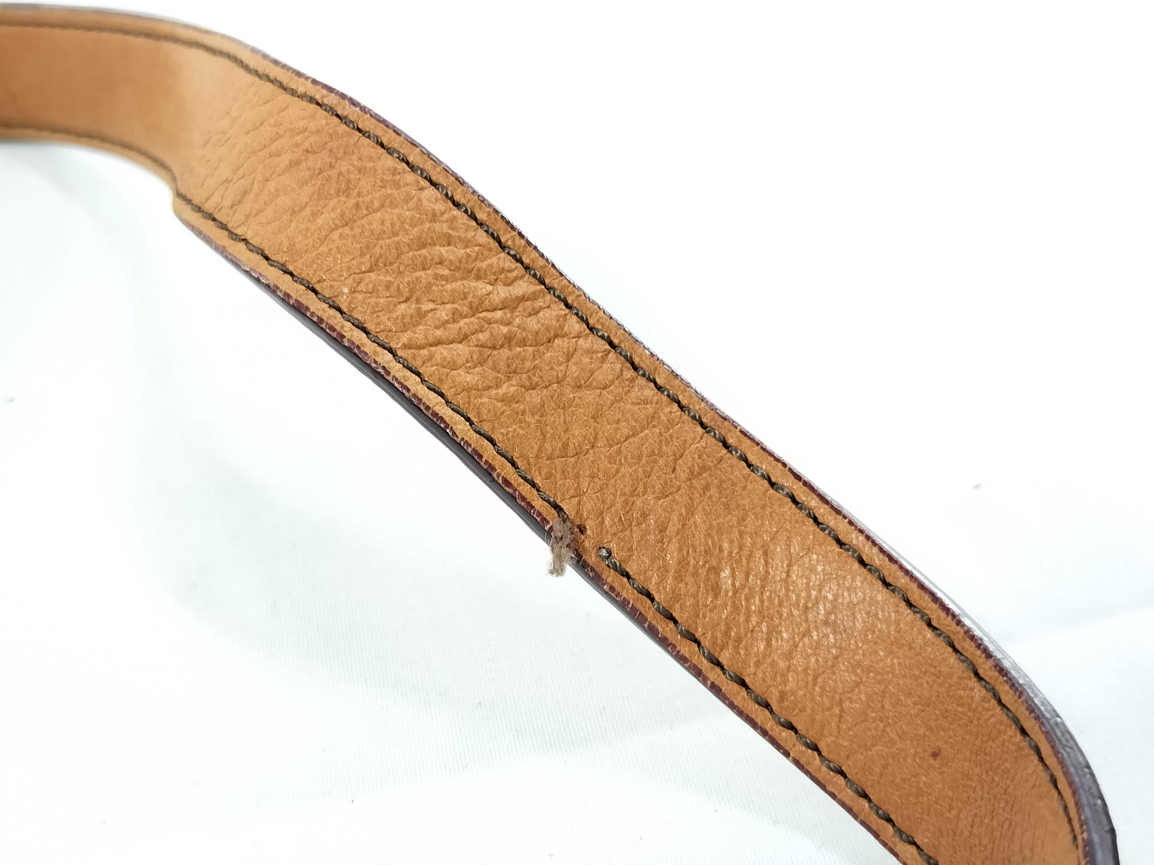 leather 2-way brown shoulder bag — view 6
