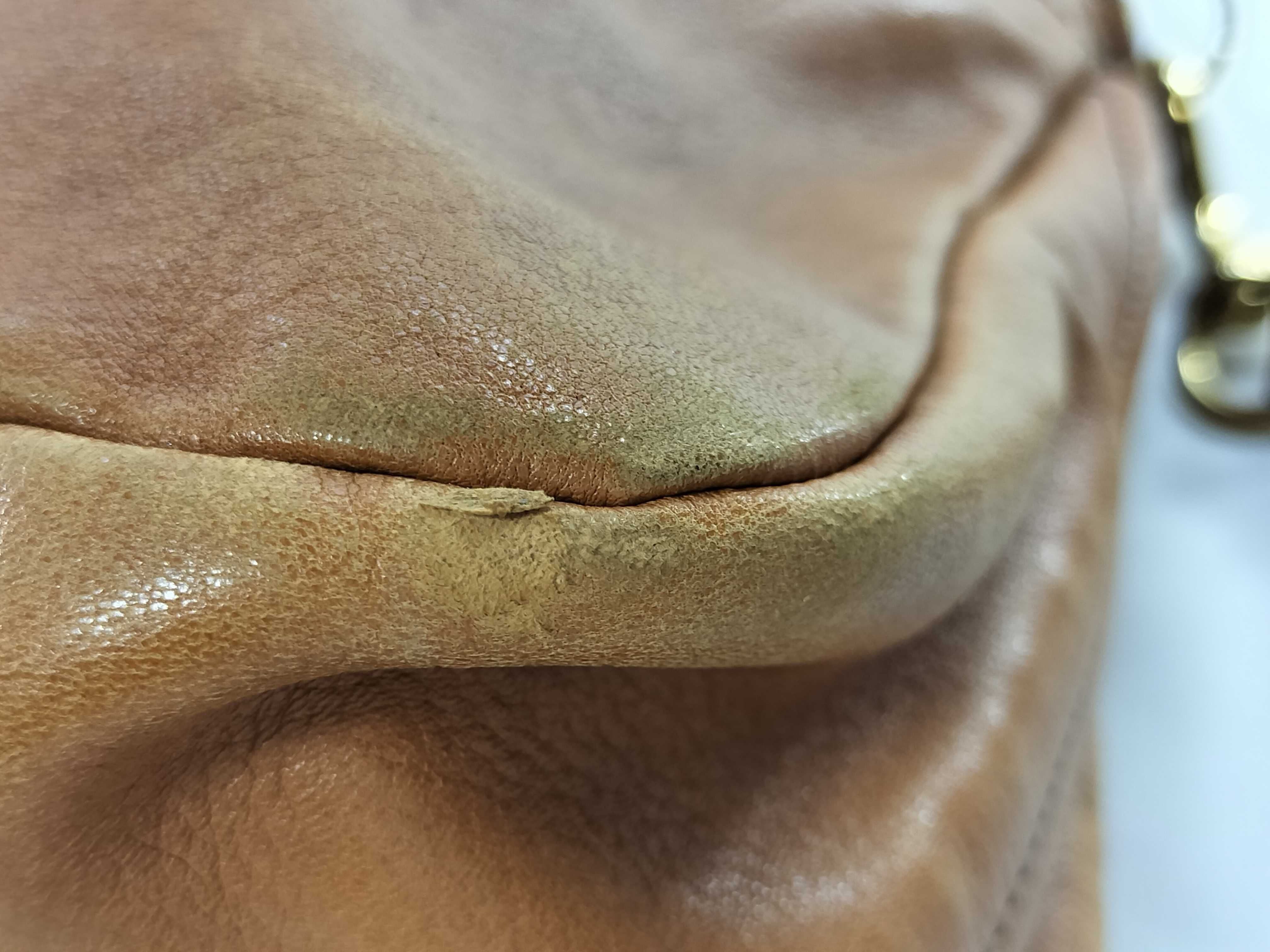 leather 2-way brown shoulder bag — view 8