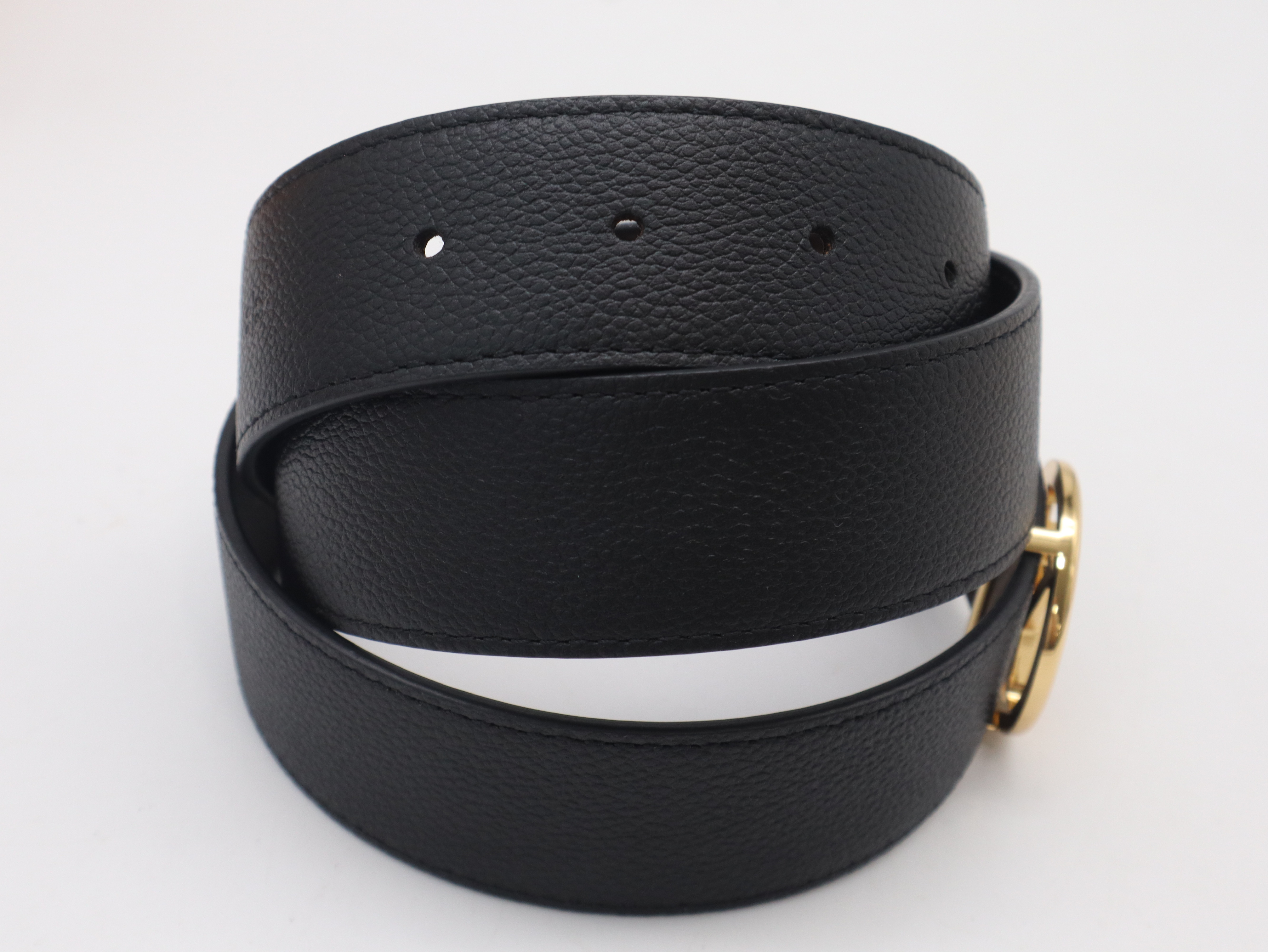 M0564LV Circle Ceinture Reversible Belt Monogram Noir (with box and dust bag) — view 2