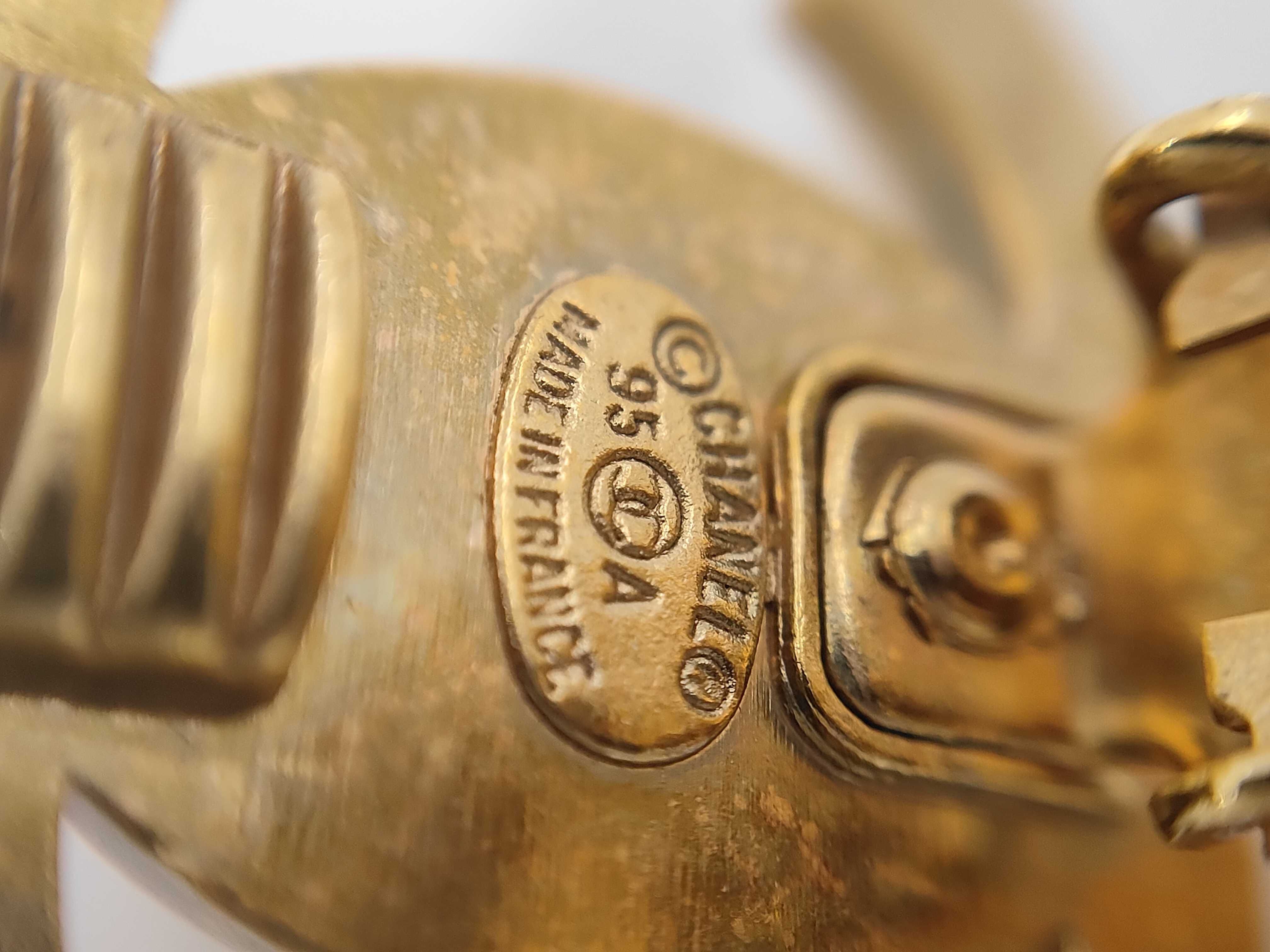 Coco Mark Turnlock Earrings, Gold Earrings — view 4