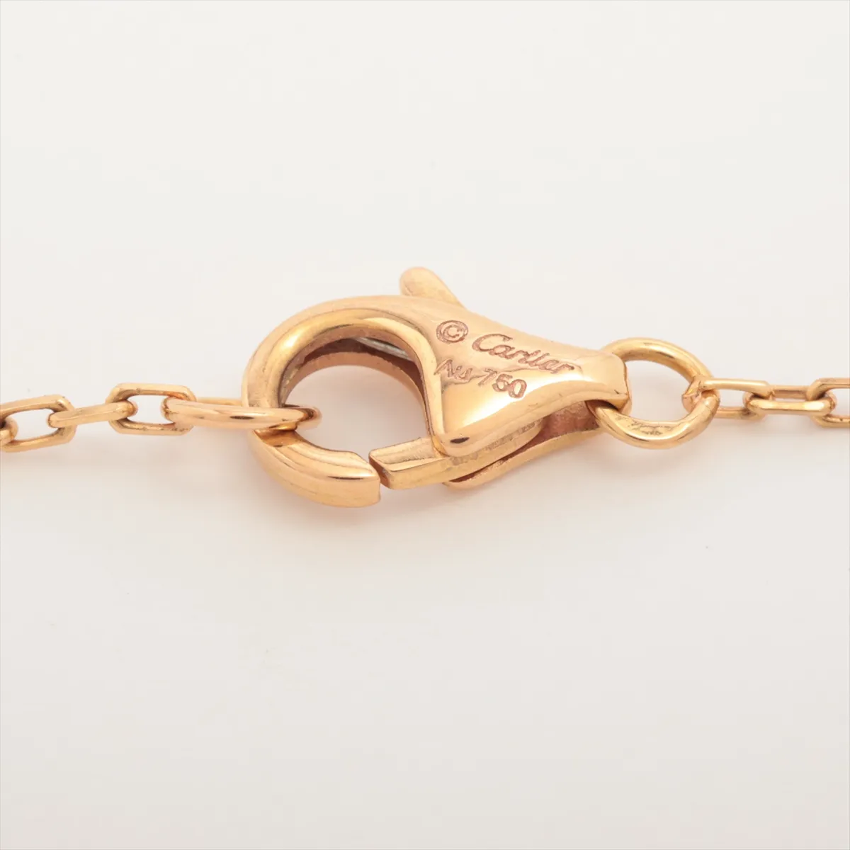 Logo Double C Diamond Necklace 750 (PG) 4.3g BCB883 — view 4