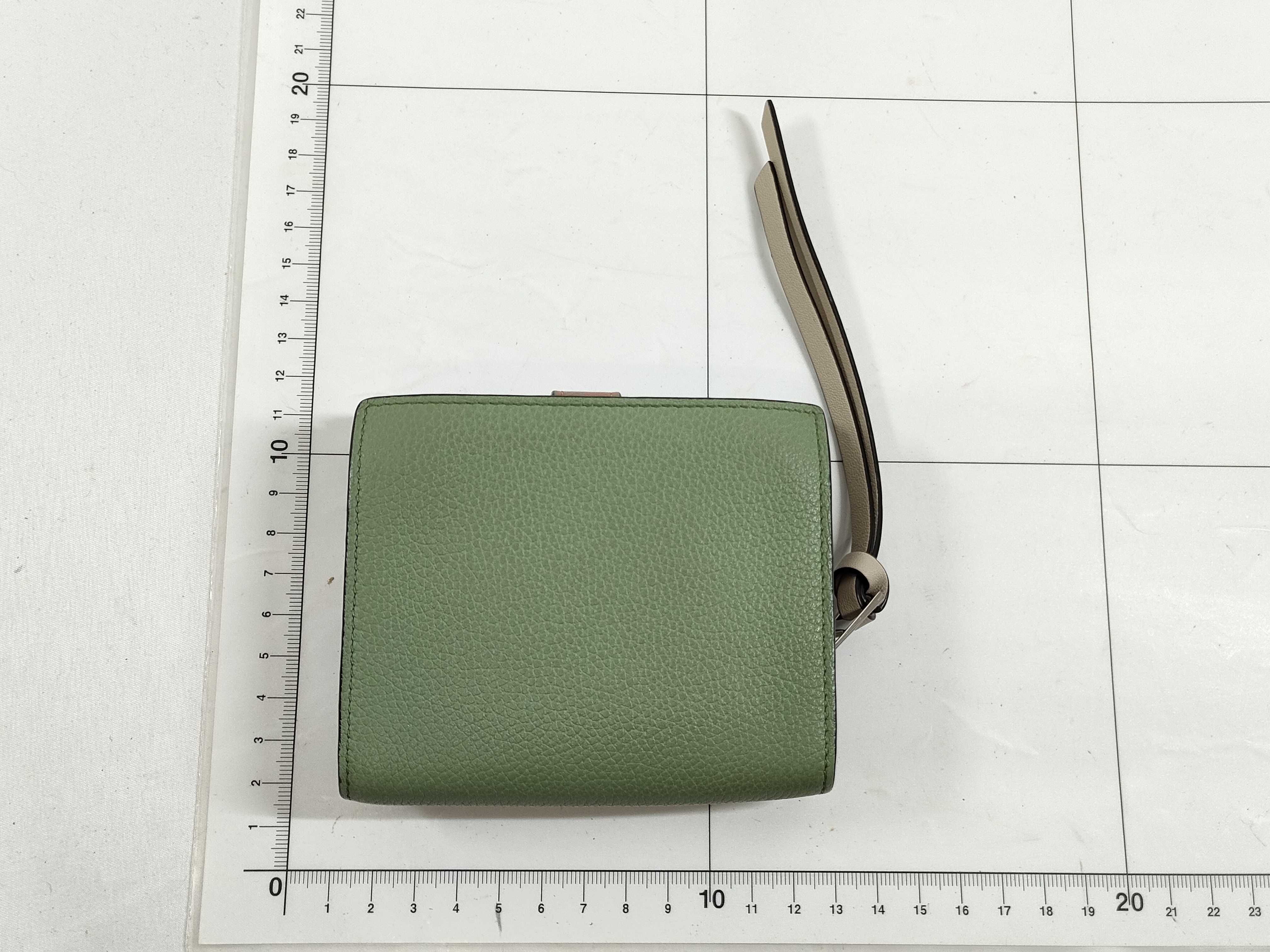 Vertical Wallet, Green — view 2