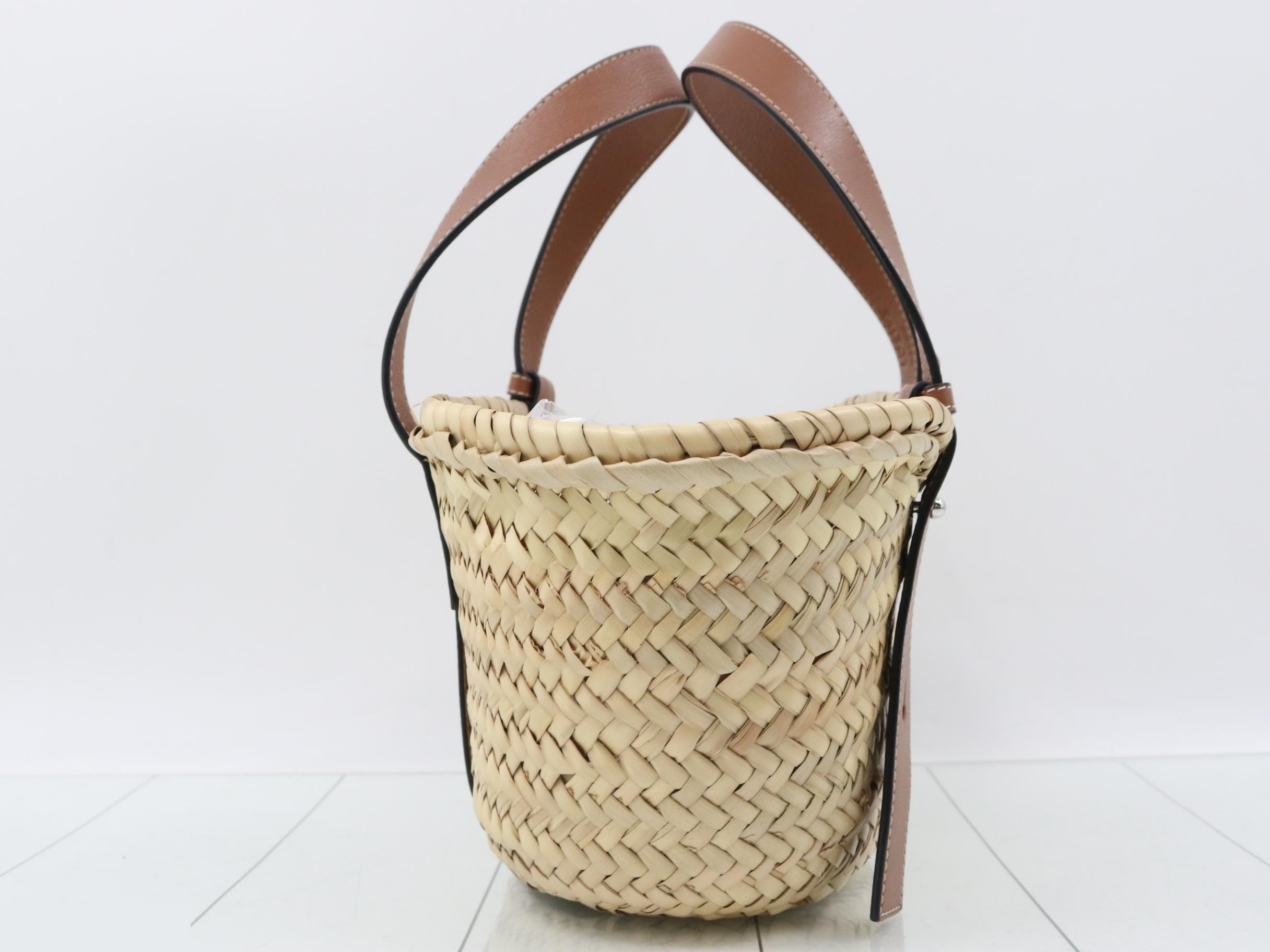 Handbag, basket bag, anagram, leather — view 3