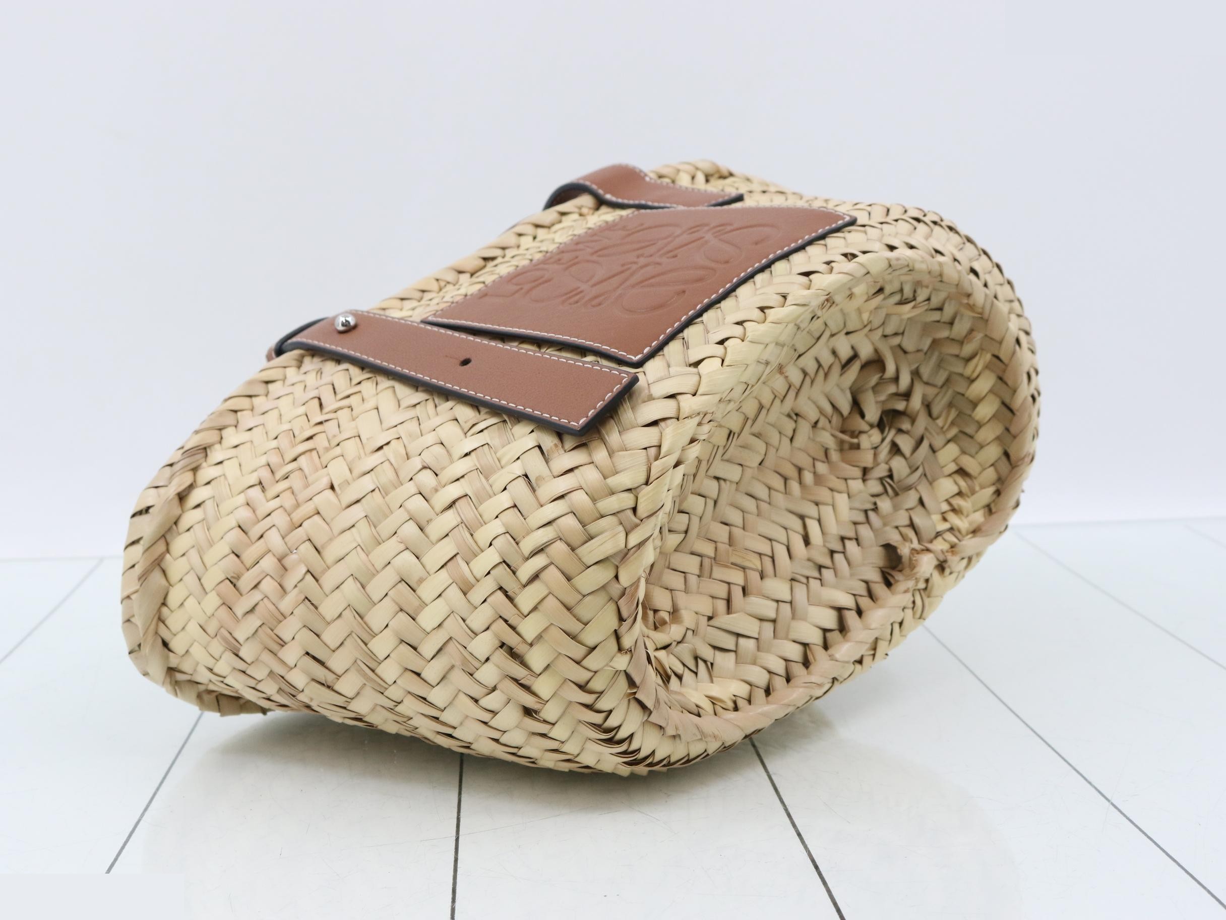 Handbag, basket bag, anagram, leather — view 5
