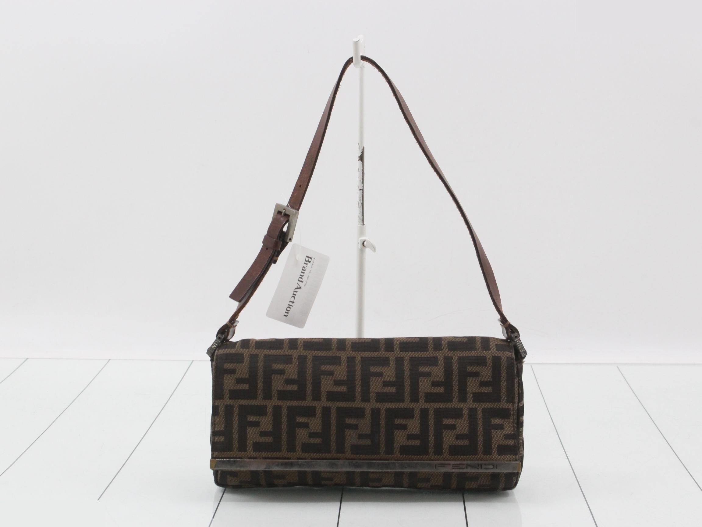 Zucca pattern flap shoulder bag