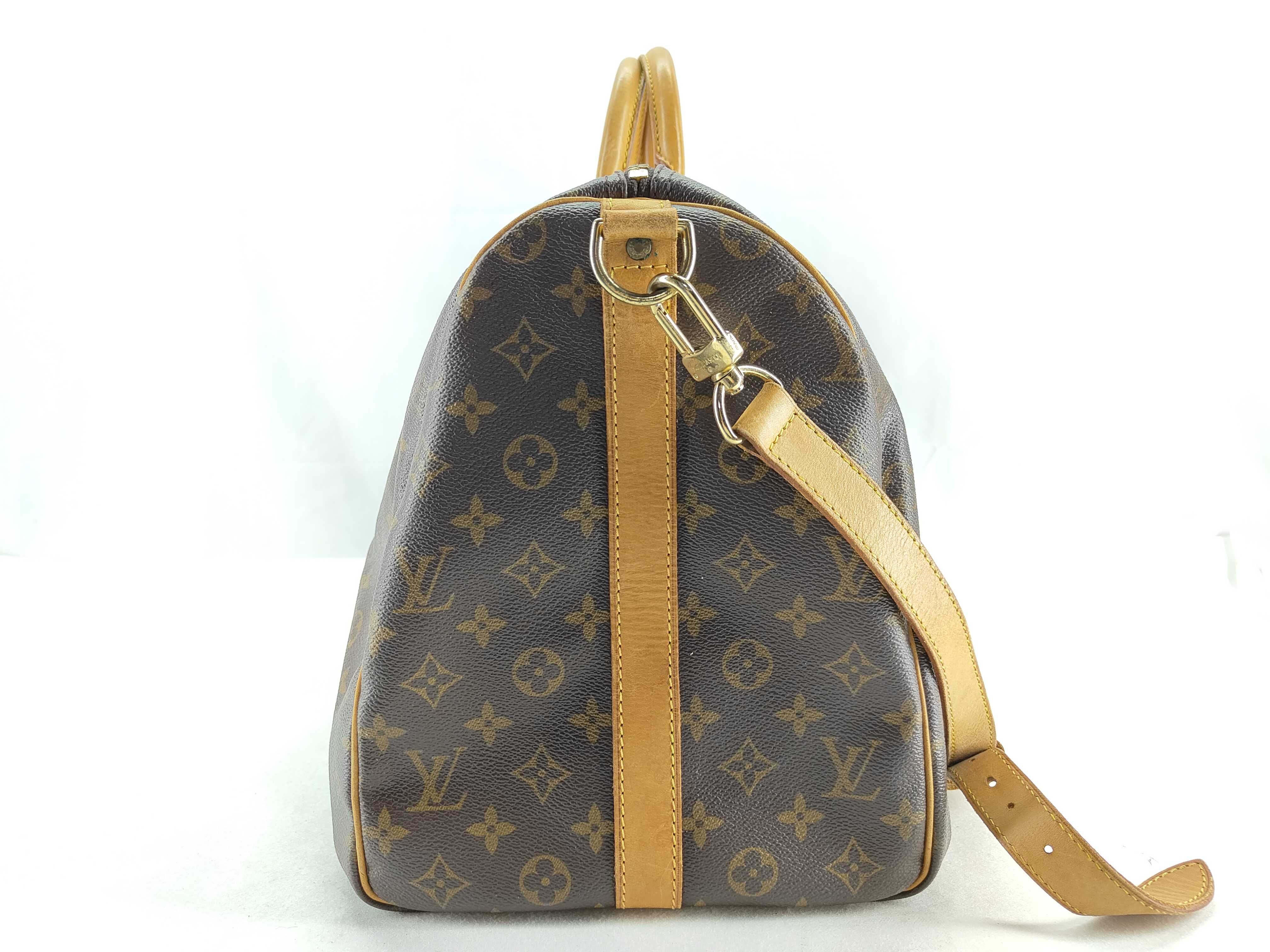 Monogram Keepall Bandoulière Boston Bag — view 3