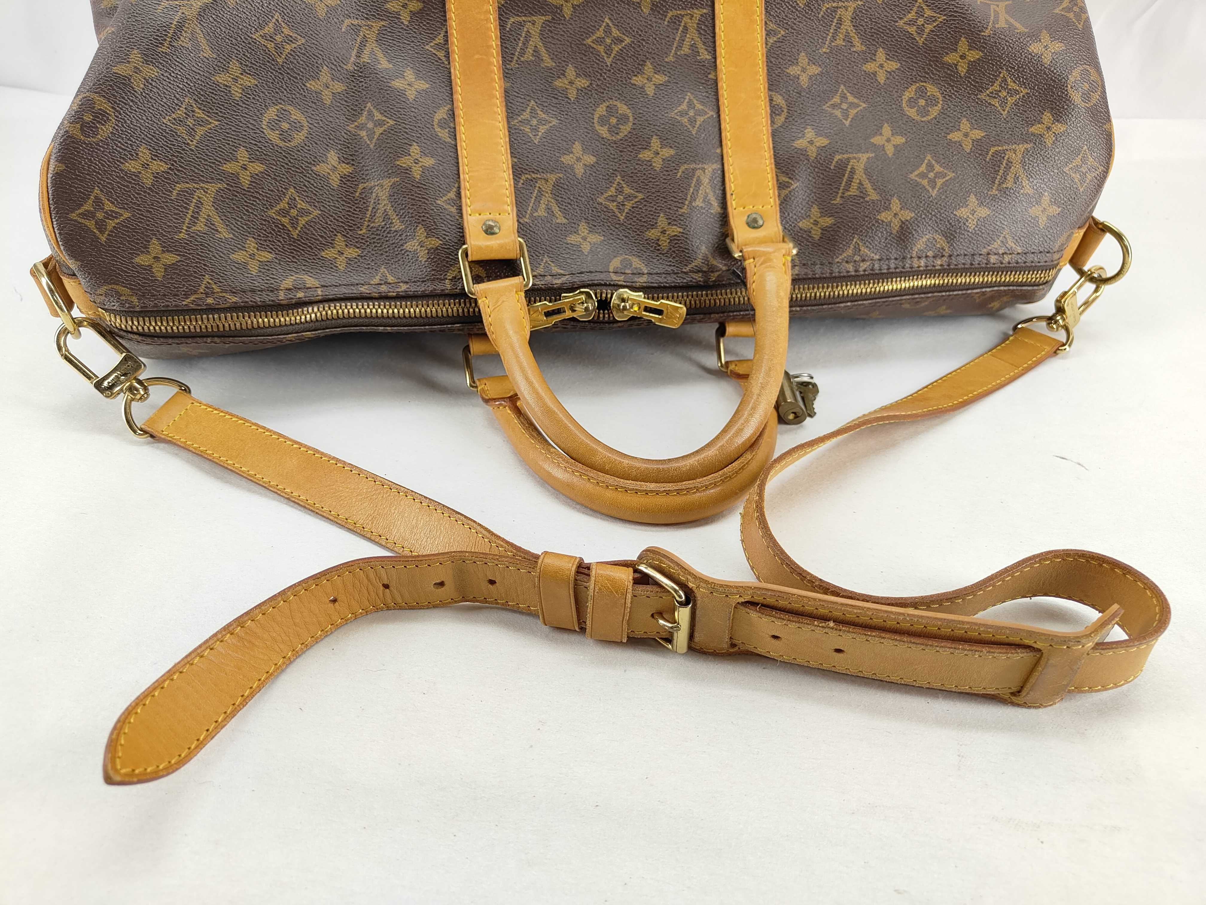 Monogram Keepall Bandoulière Boston Bag — view 4