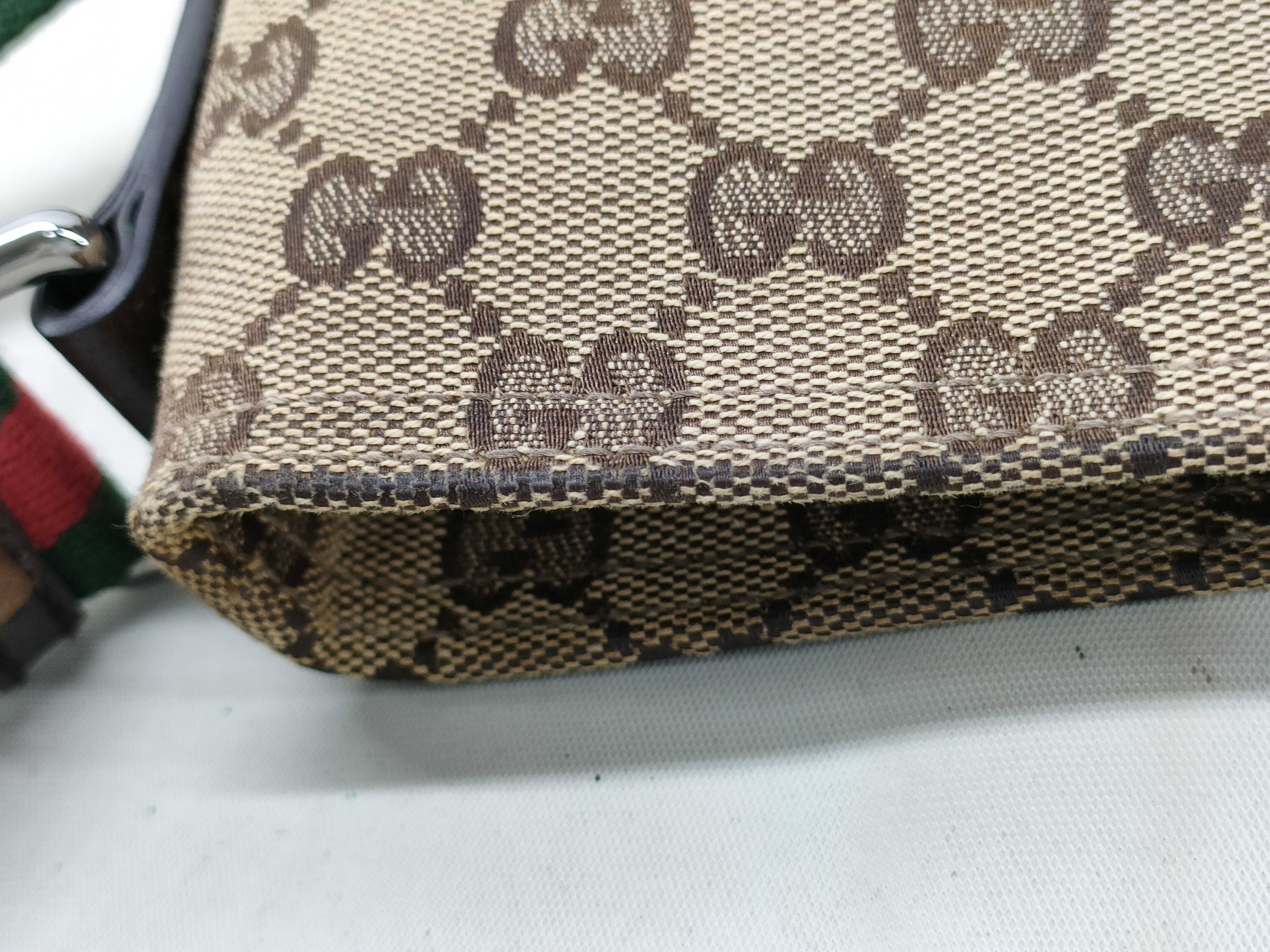 GG Canvas Gucci Sherry Line Shoulder Bag — view 12