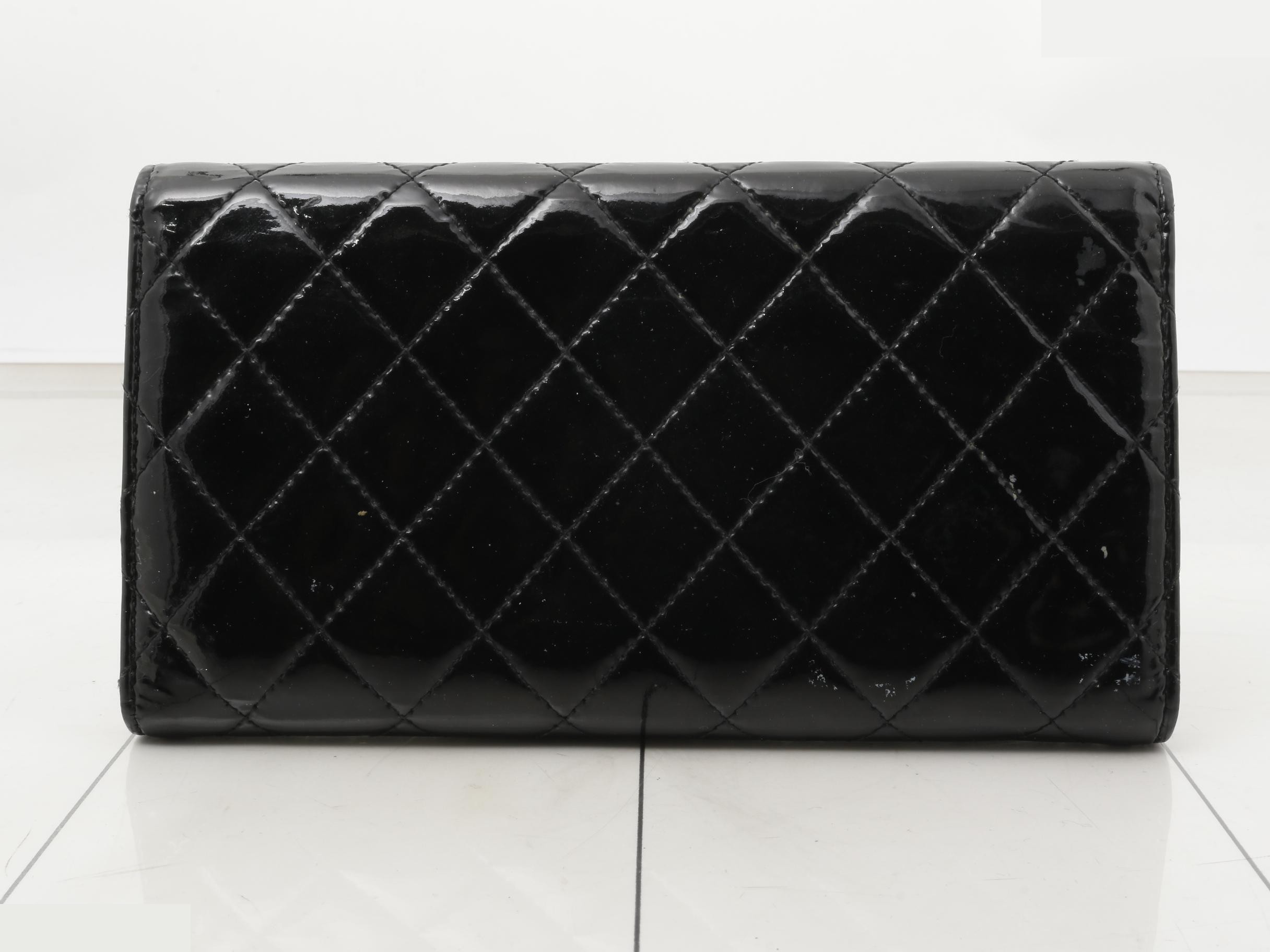 Matelassé long wallet — view 2