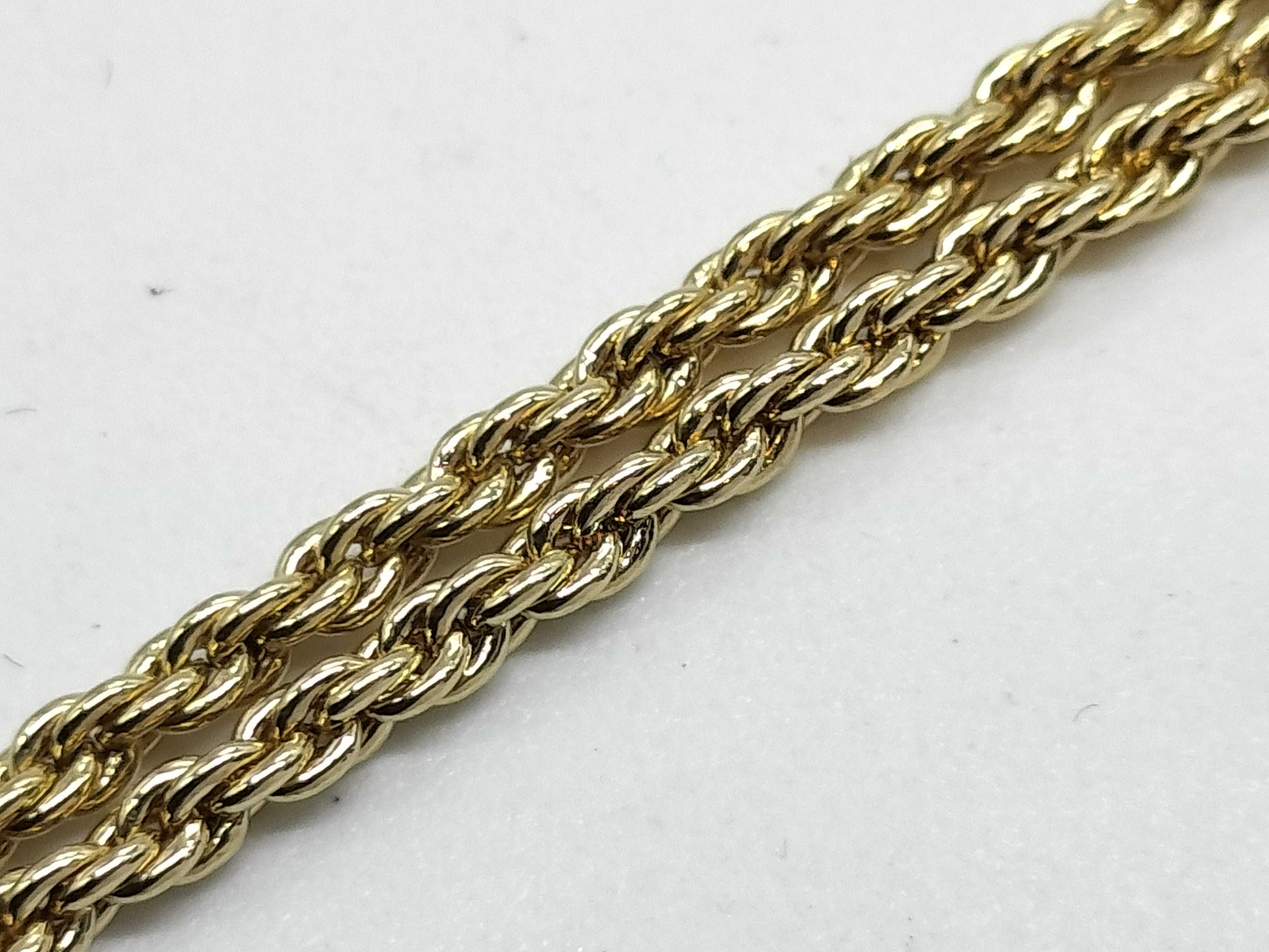 Rhinestone Circle Necklace — view 12
