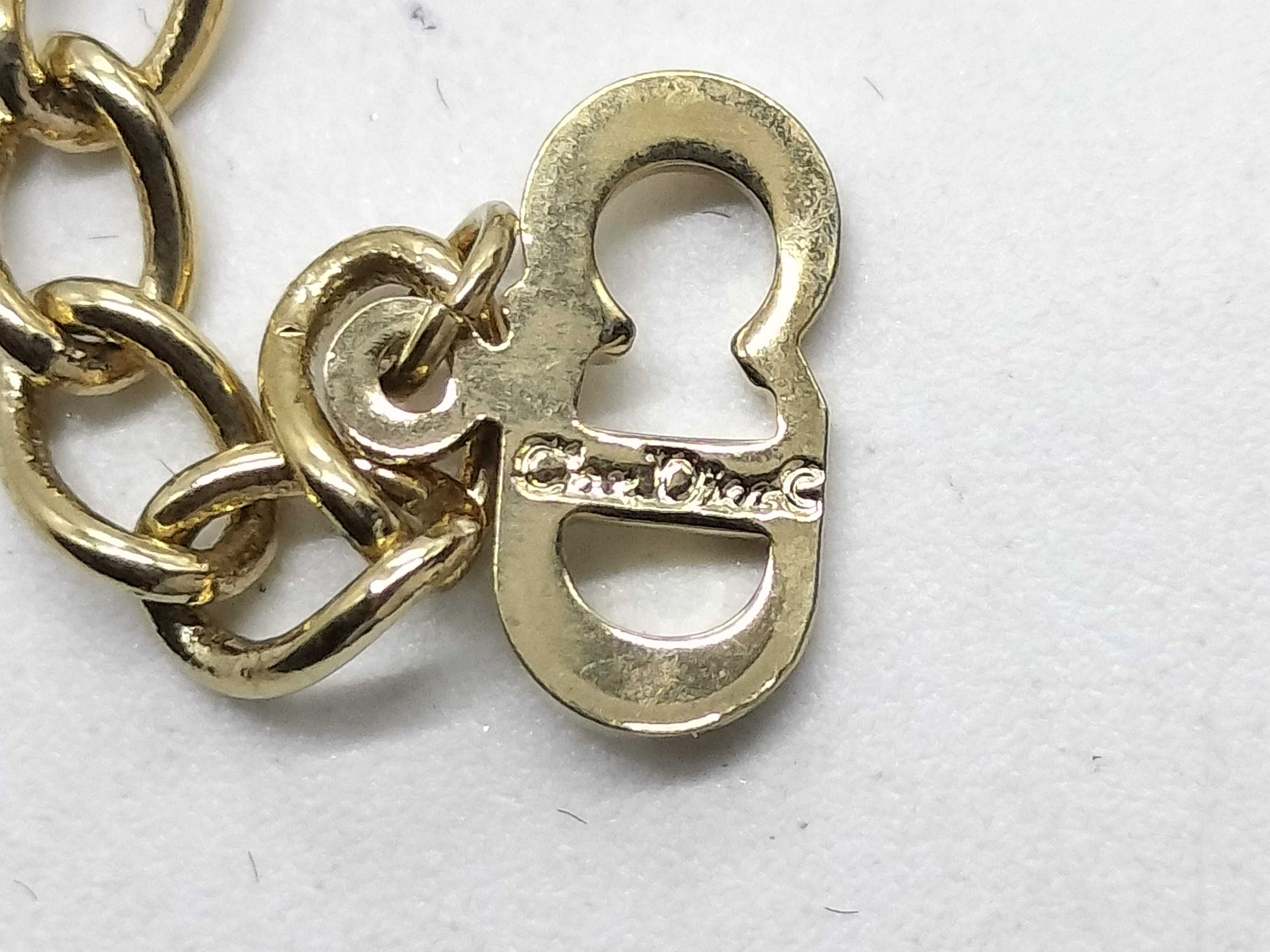 Rhinestone Circle Necklace — view 10