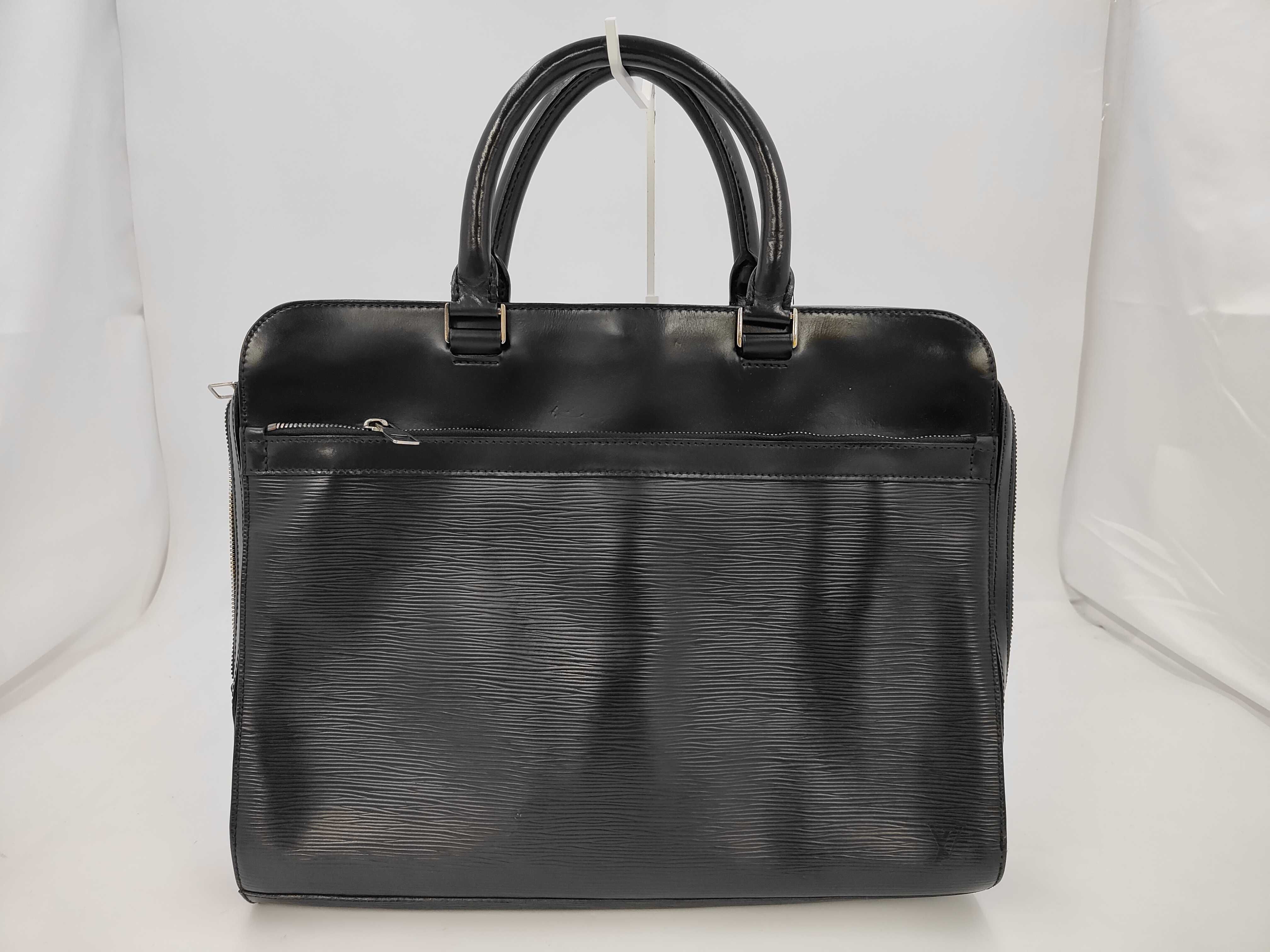 Epi Louis Vuitton Epi Bassano Business Bag Black Business Bag