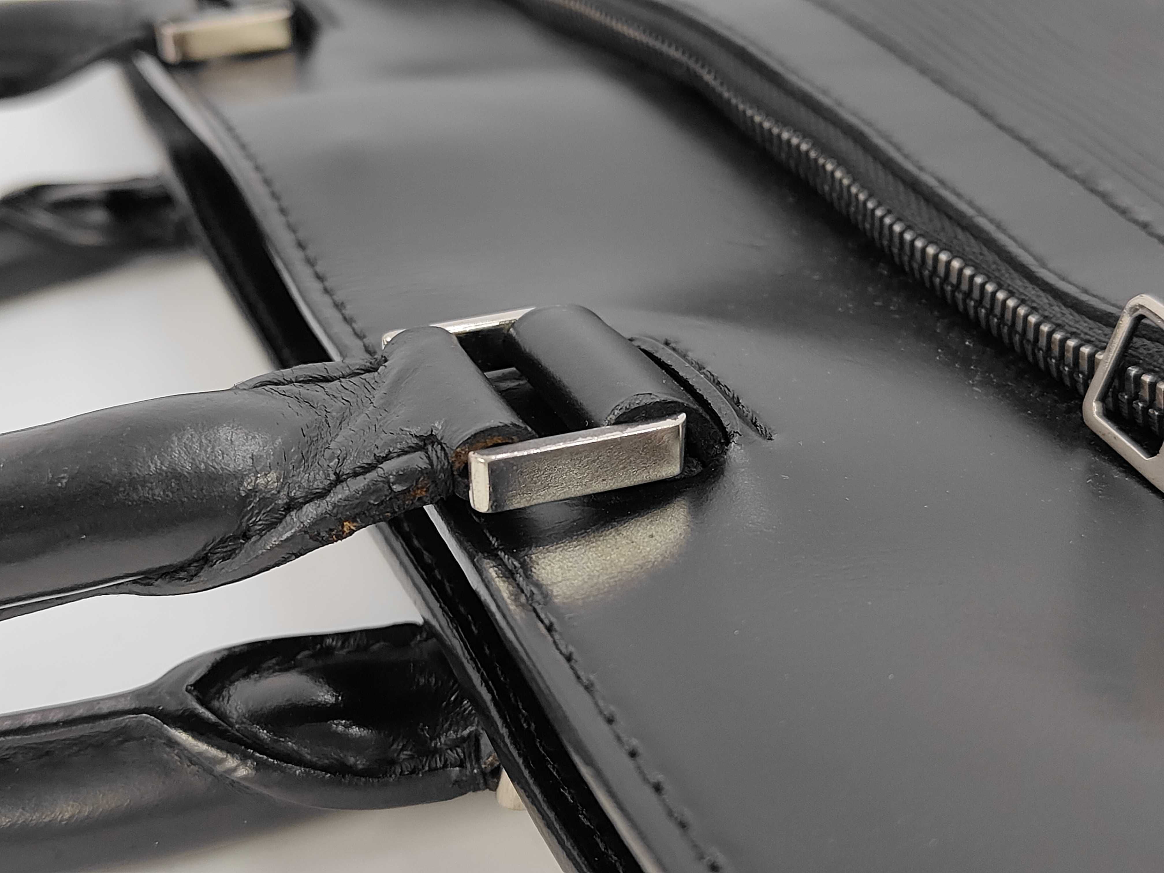 Epi Louis Vuitton Epi Bassano Business Bag Black Business Bag — view 5