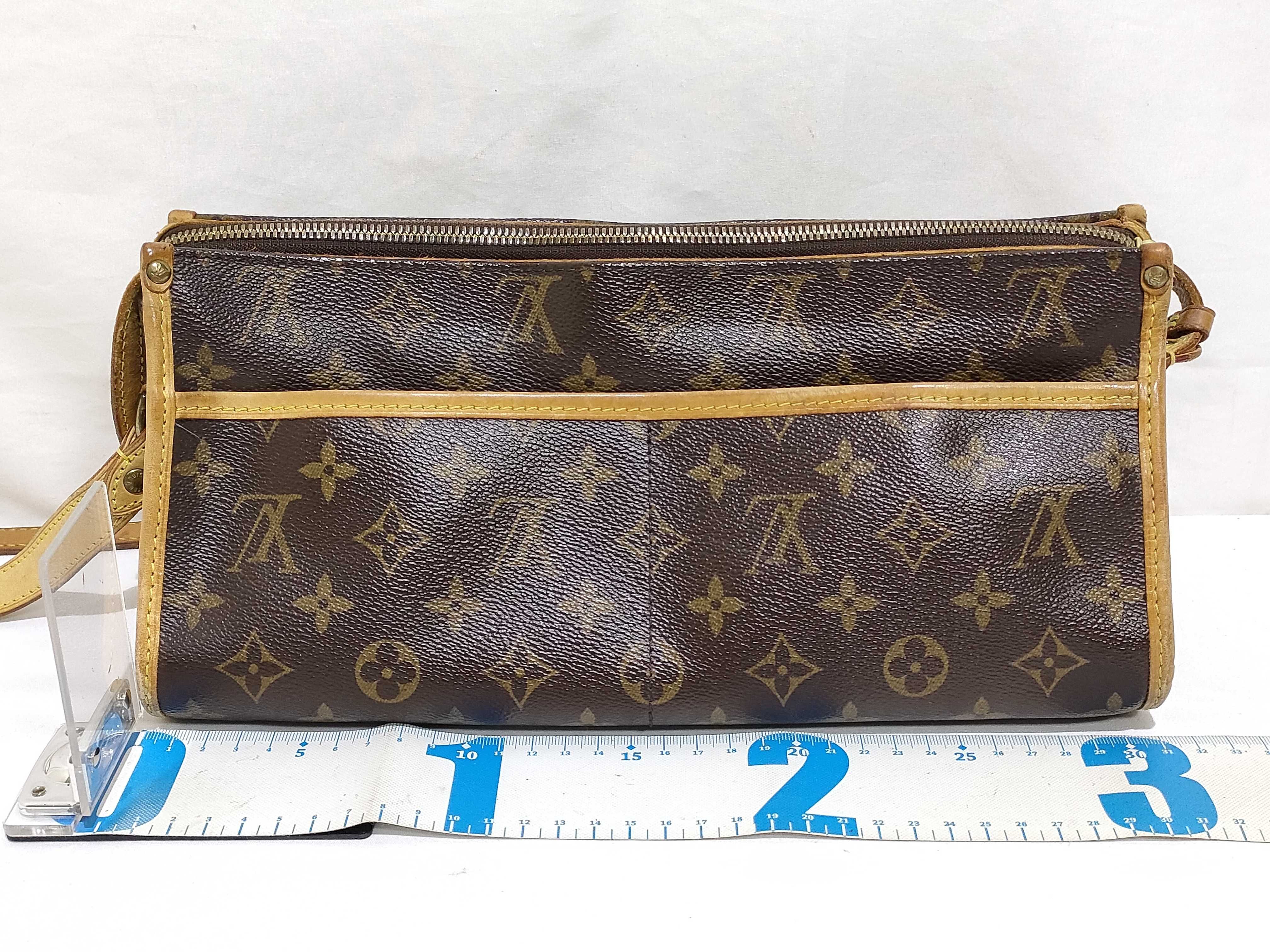 Monogram Popincourt Long M40008 DU0095 Brown Shoulder Bag — view 2