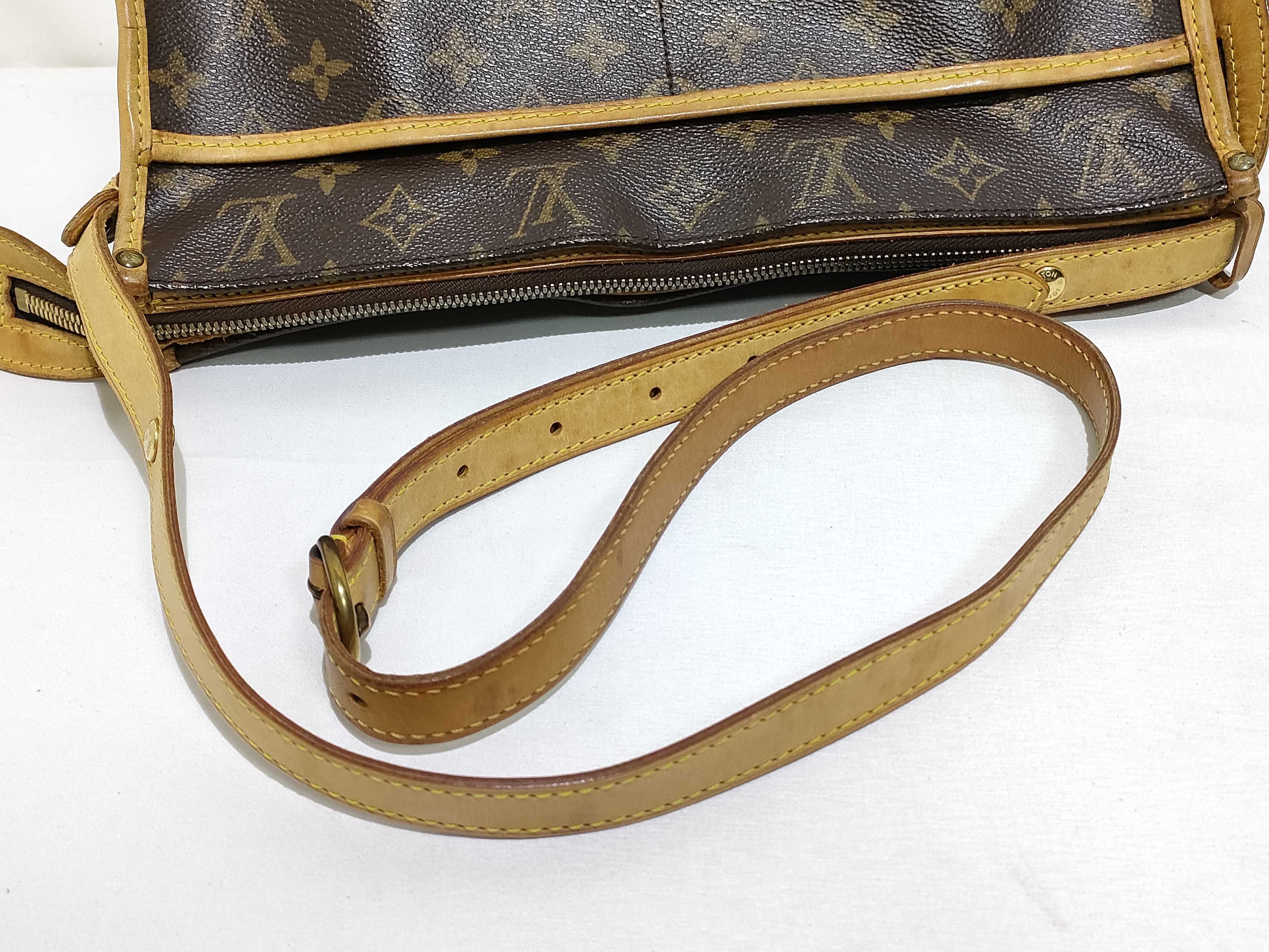 Monogram Popincourt Long M40008 DU0095 Brown Shoulder Bag — view 3