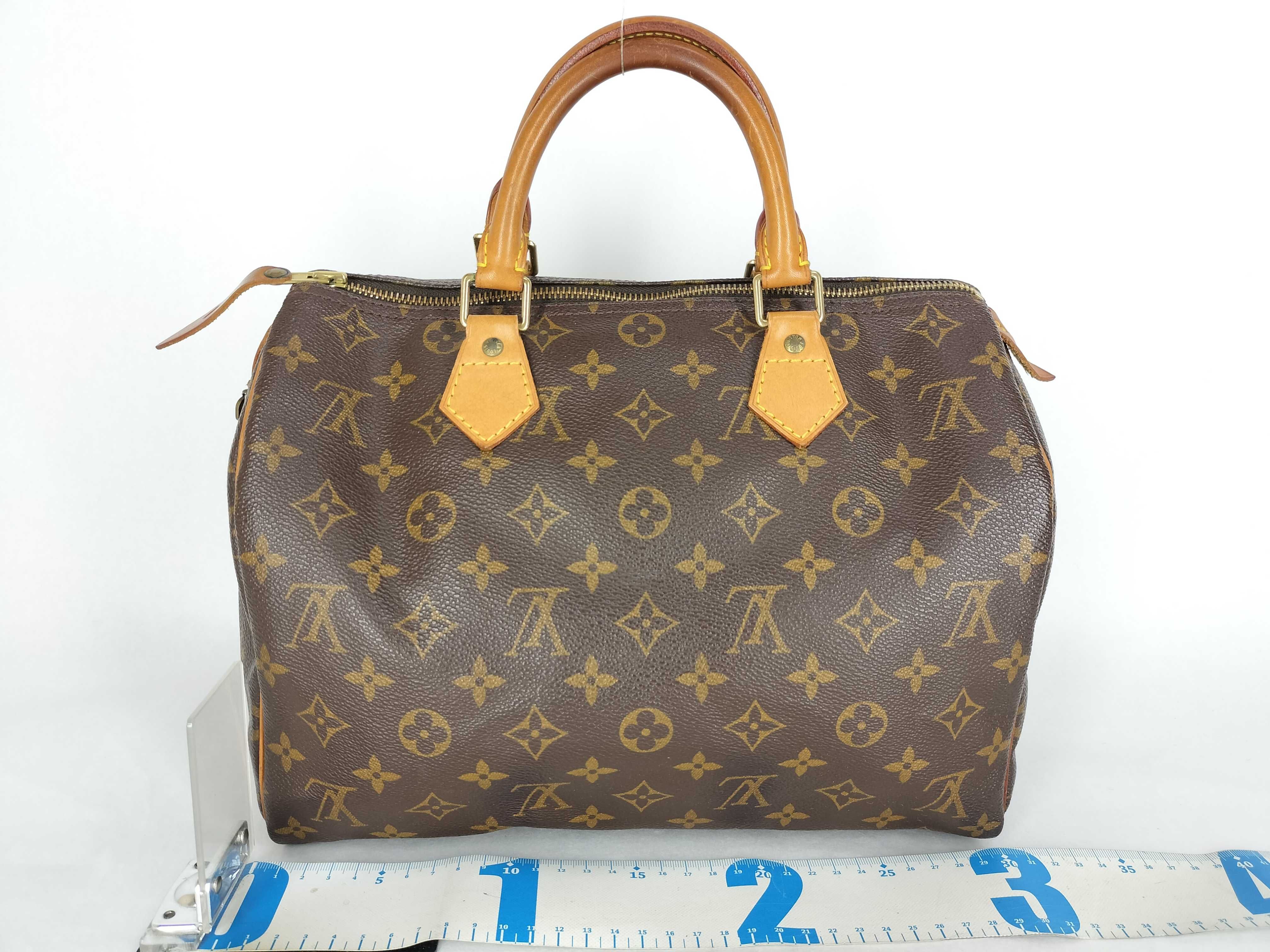 Monogram Louis Vuitton Monogram LV Speedy 30 SP0914 Handbag M41526 SP0939 Handbag — view 2