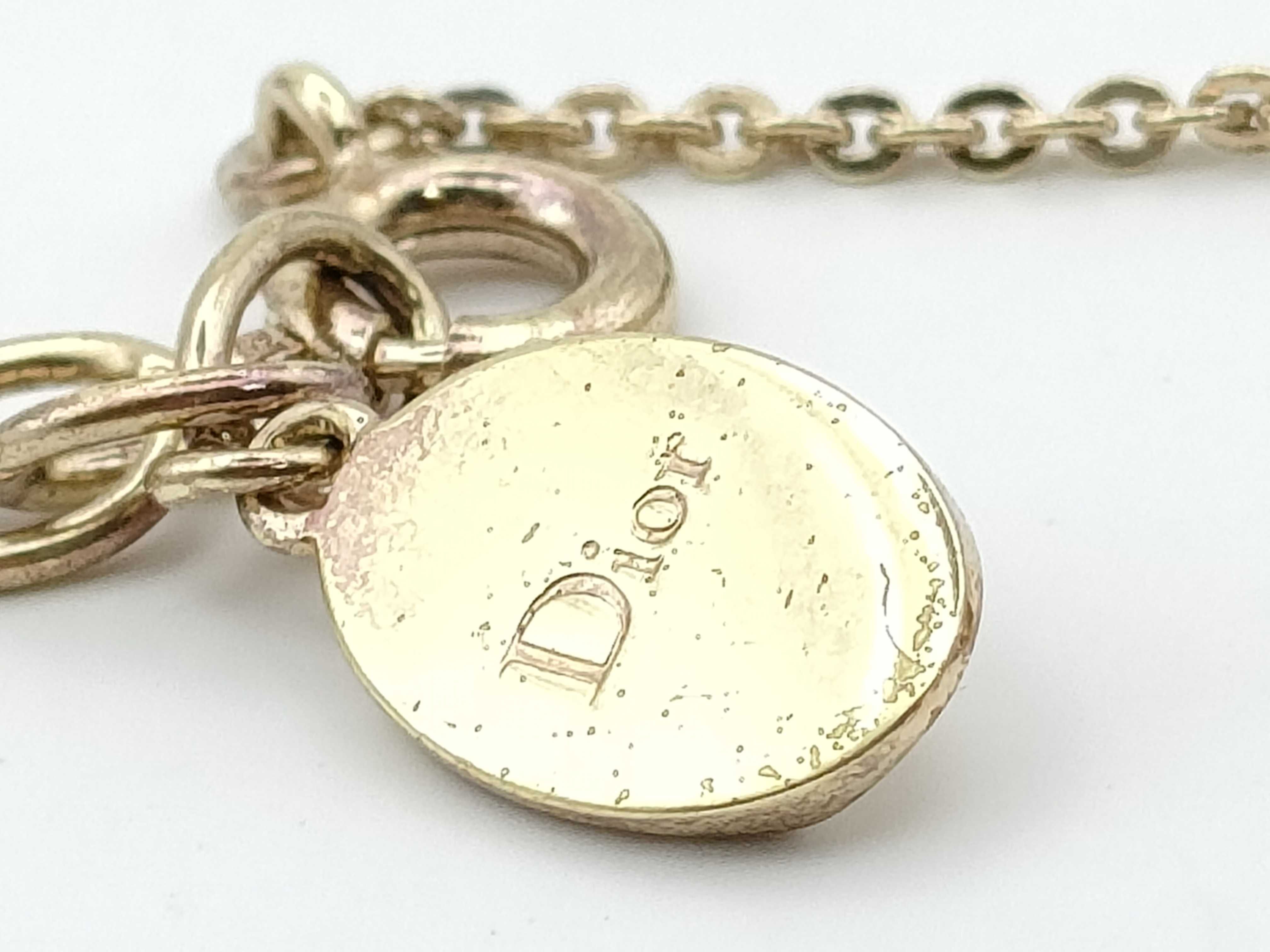 Logo Rhinestone Necklace — view 5