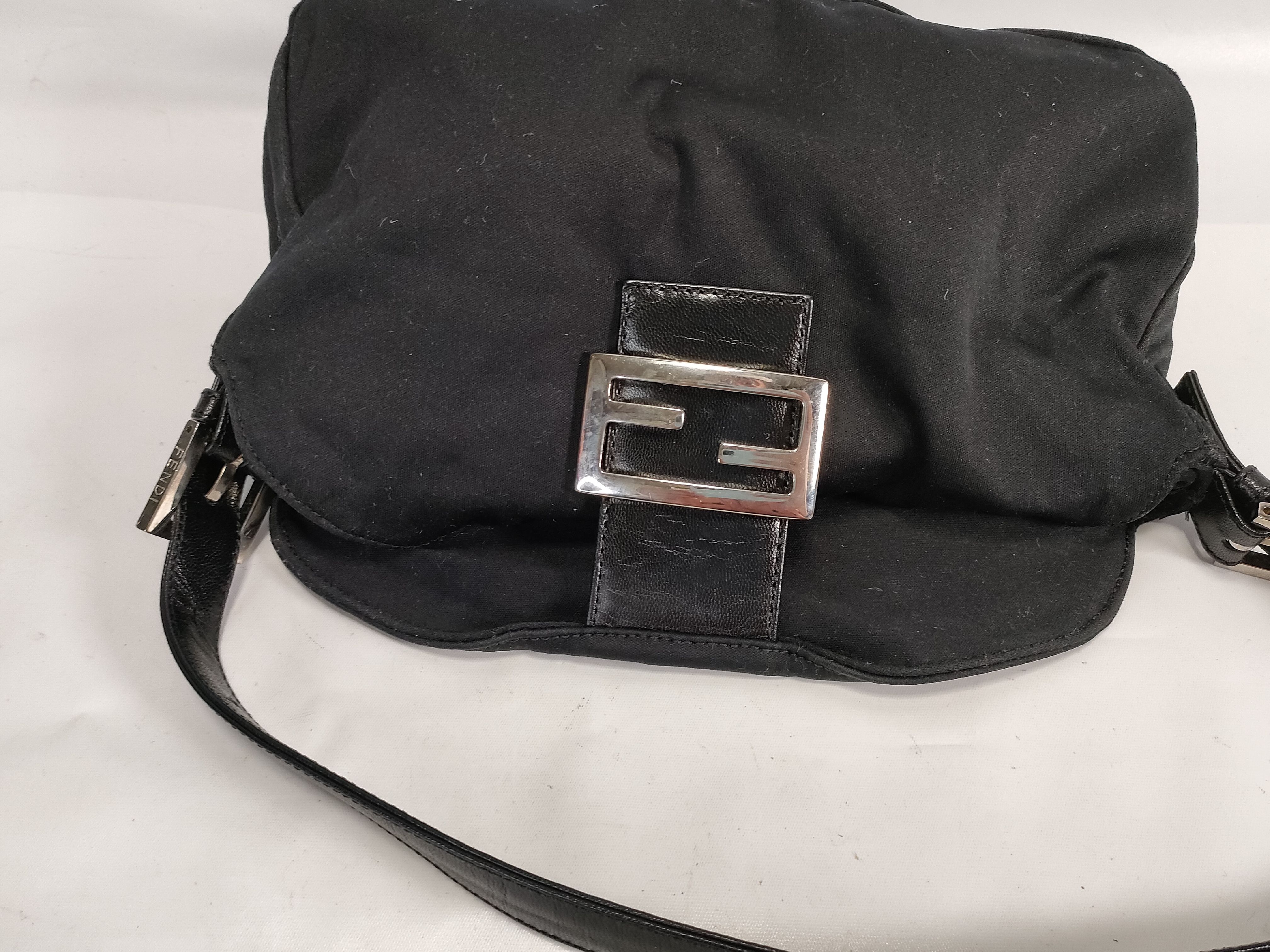 Mamma Nylon Black Shoulder Bag — view 8