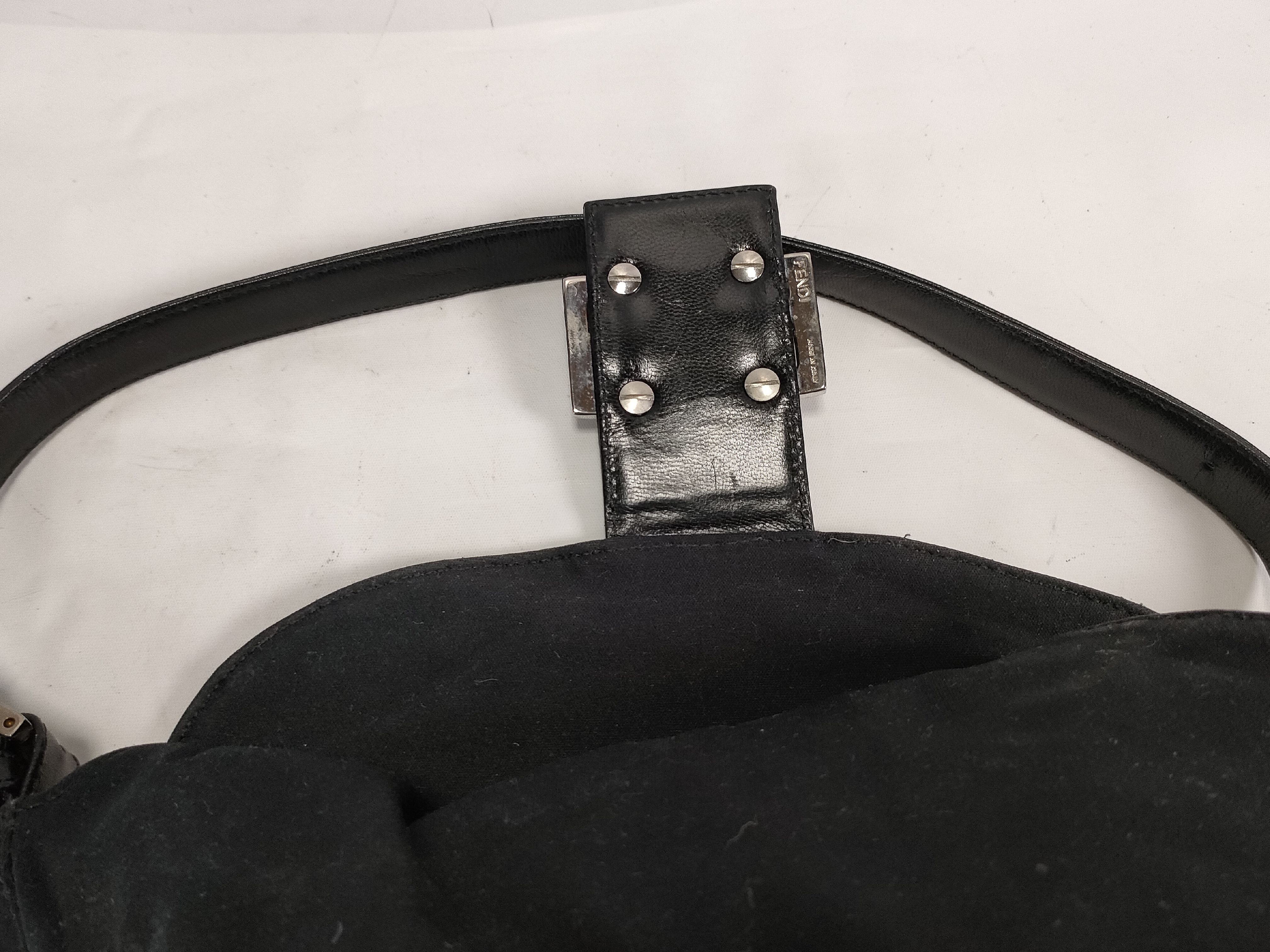 Mamma Nylon Black Shoulder Bag — view 9