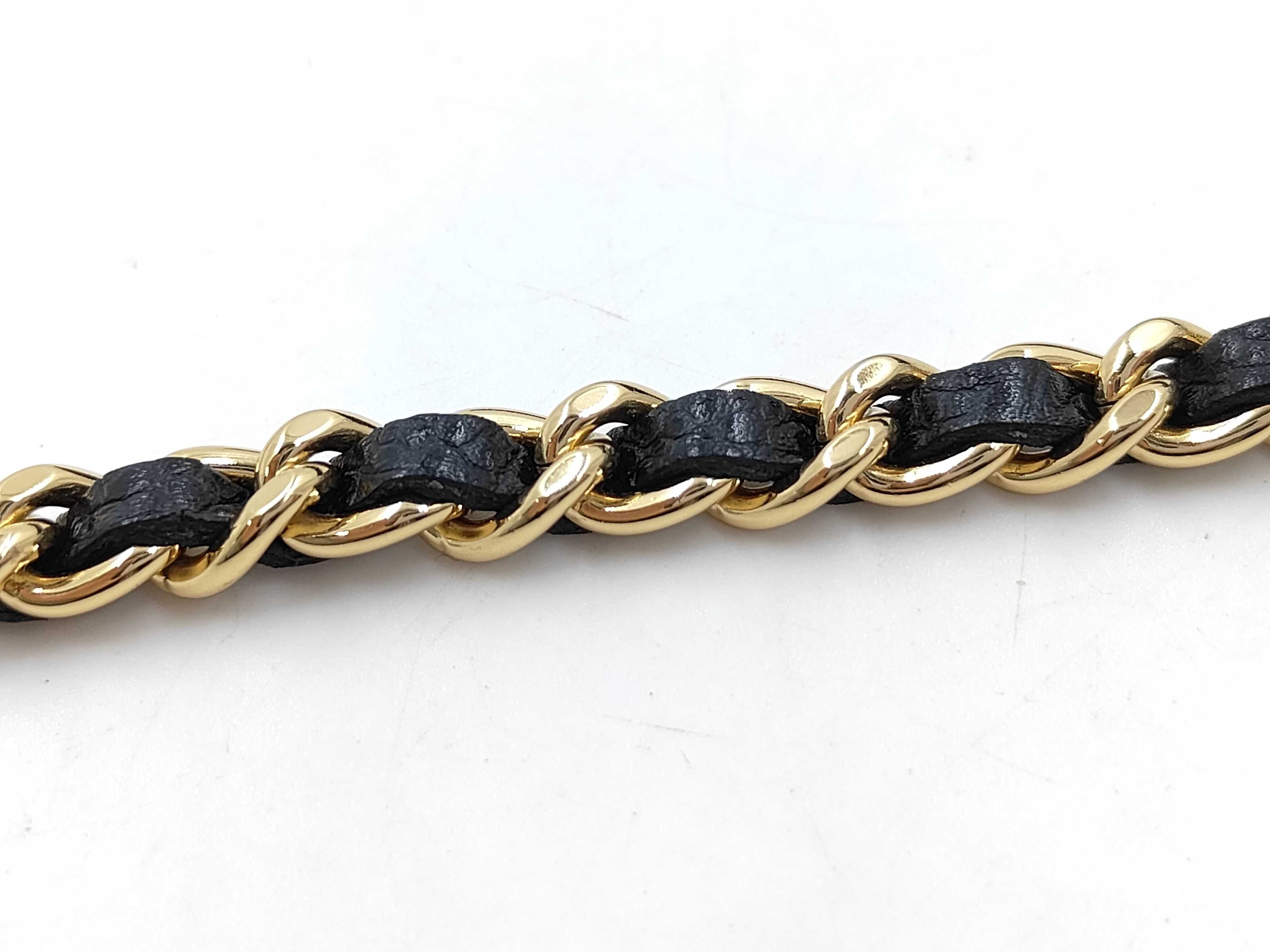 Mini Matelassé Caviar Skin Black Shoulder Bag (Serial No. 30s) with Gold Hardware — view 3