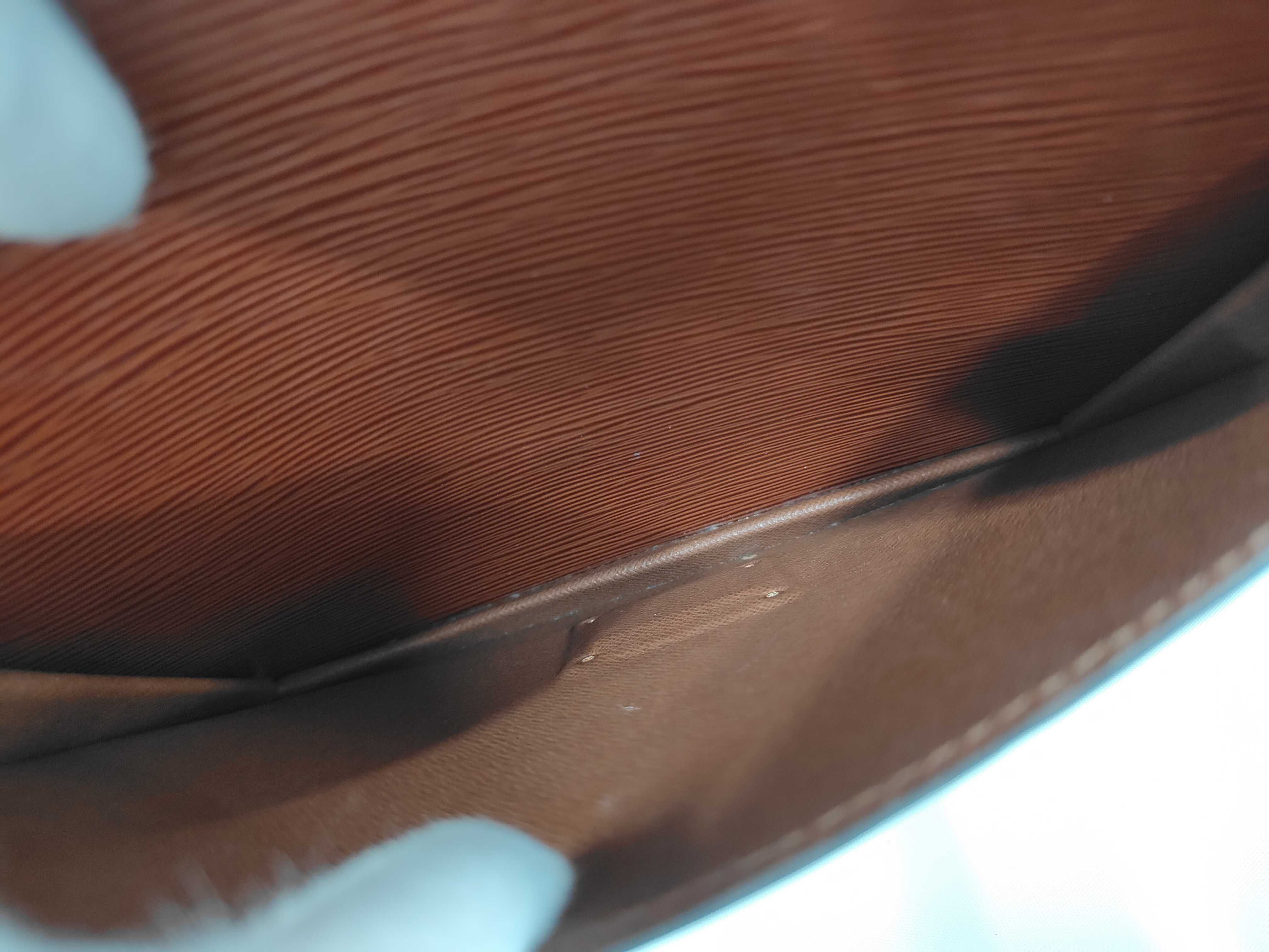 Epi Monceau handbag, brown, no strap, SR1904. — view 12