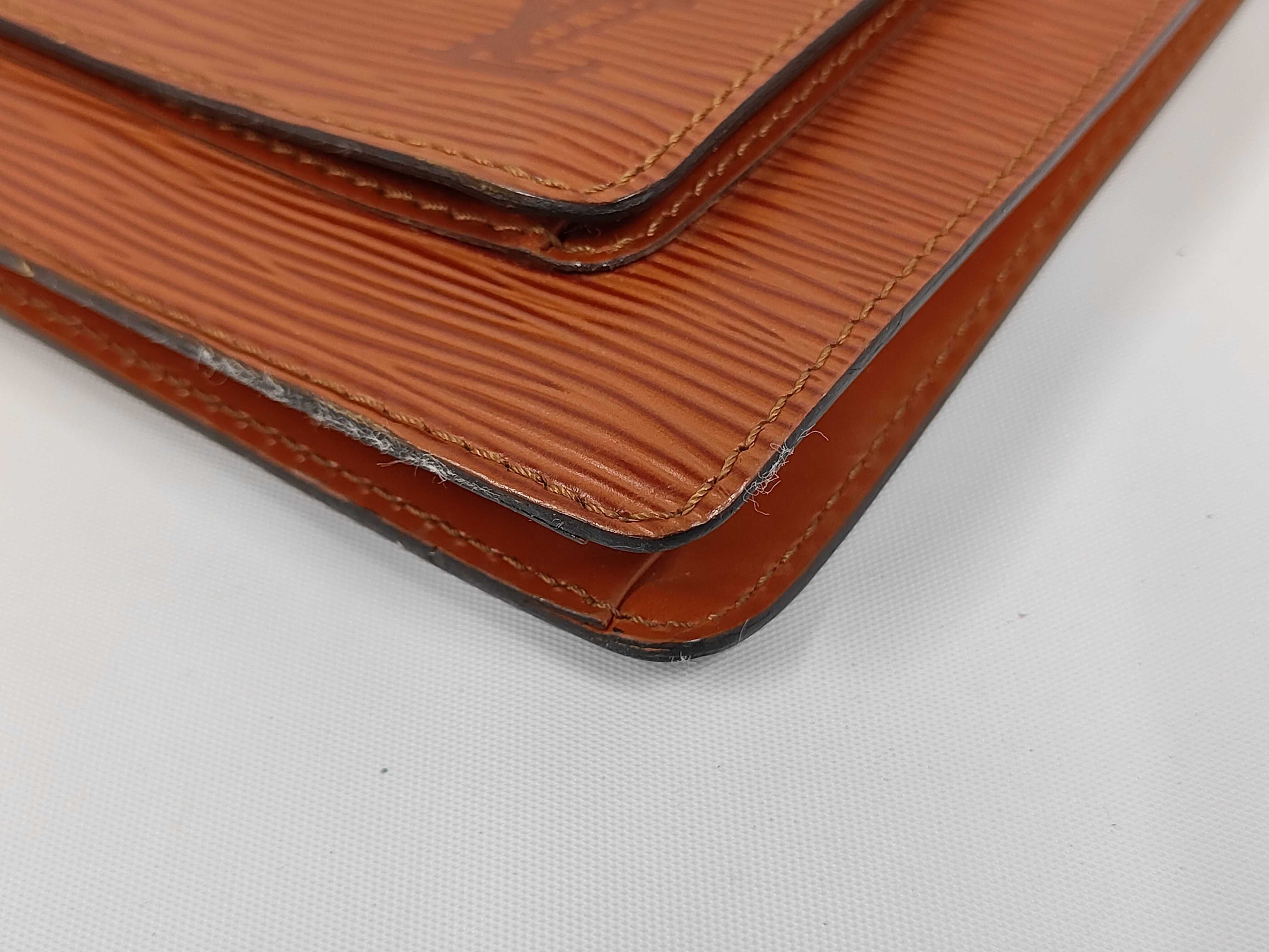 Epi Monceau handbag, brown, no strap, SR1904. — view 4