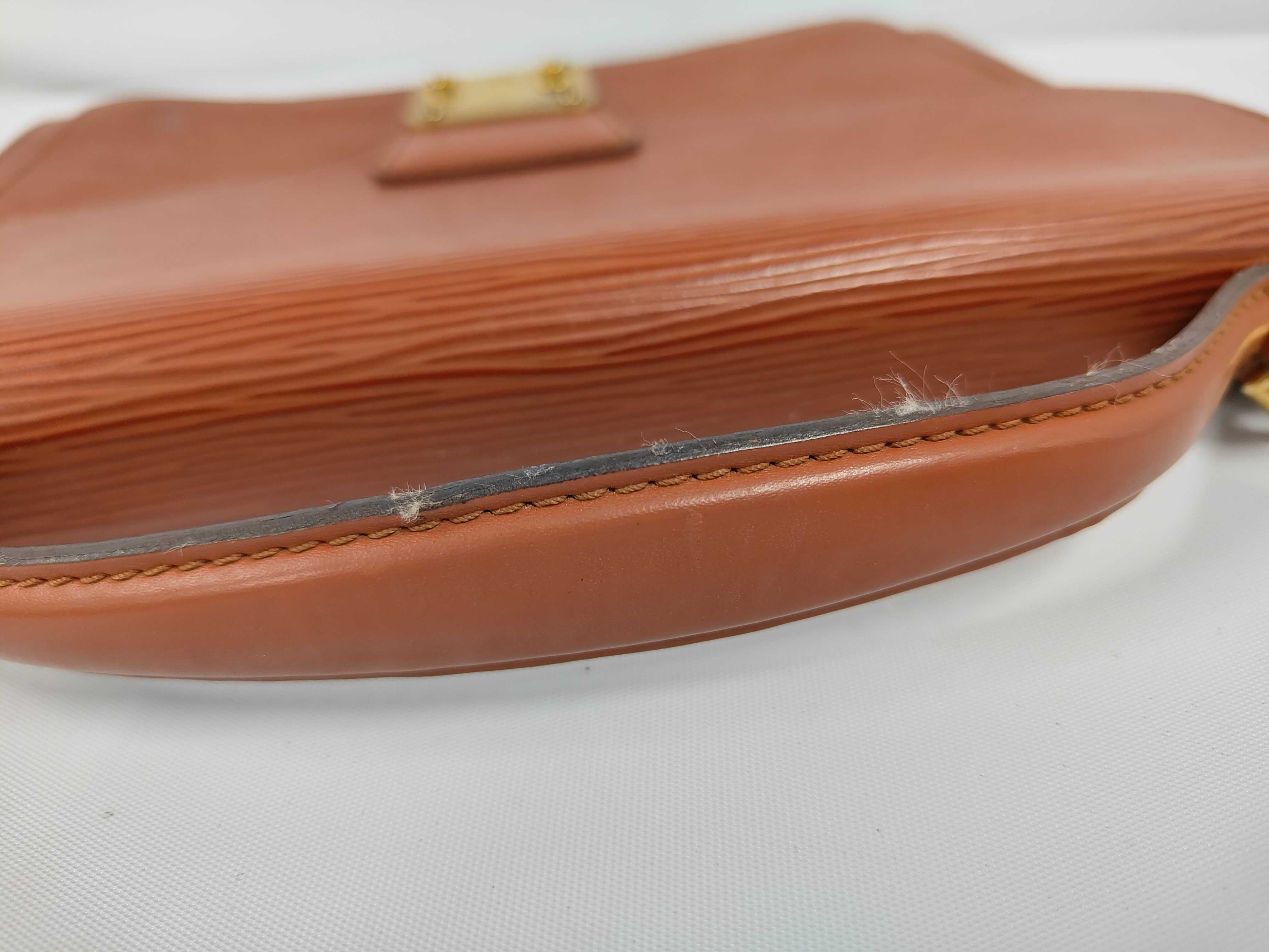 Epi Monceau handbag, brown, no strap, SR1904. — view 5